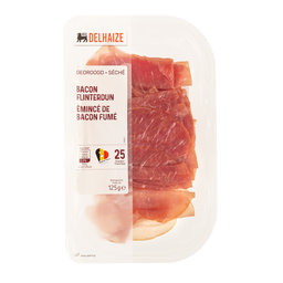 Gerookte bacon flinterdun