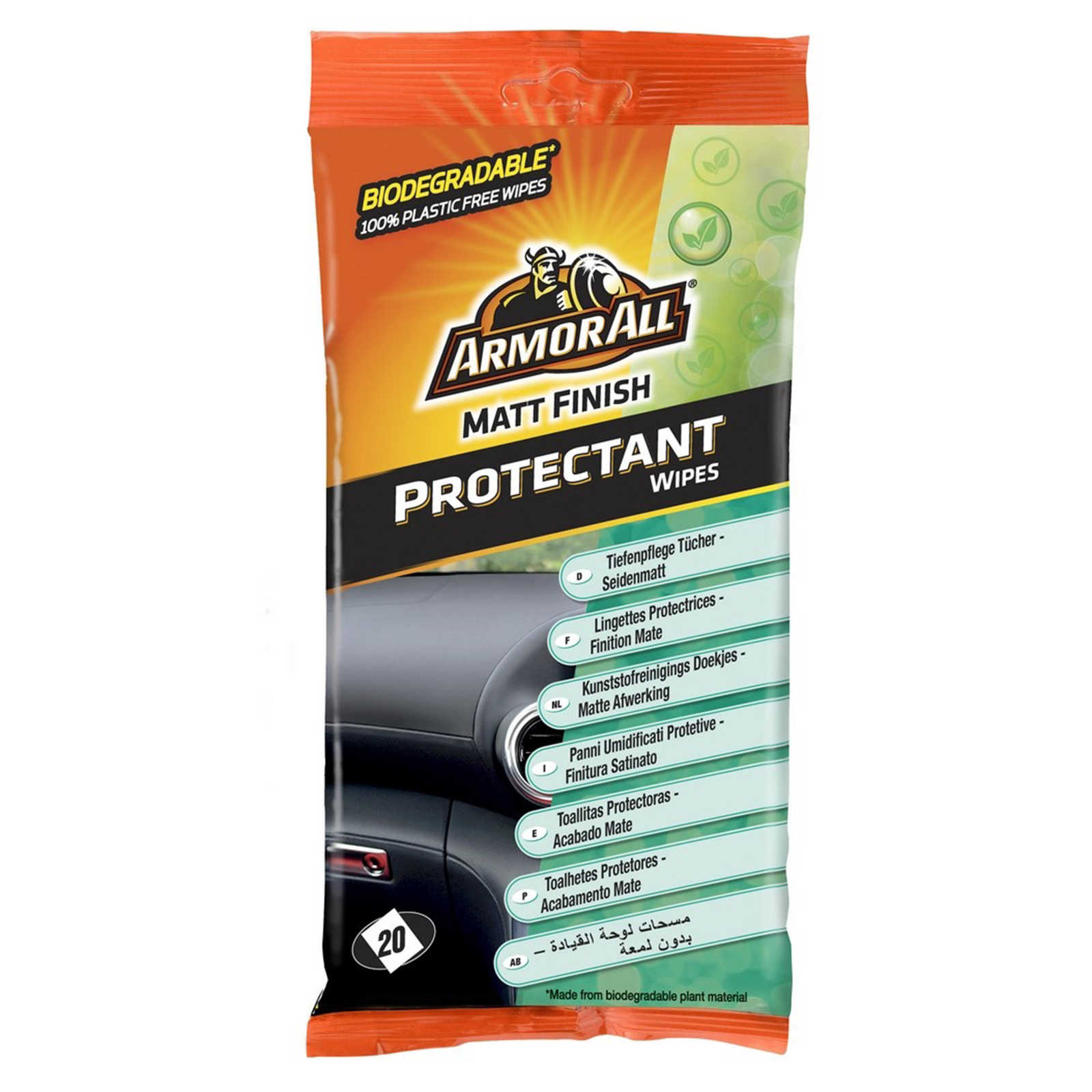 Armor All AA | 20 doekjes kuntstof