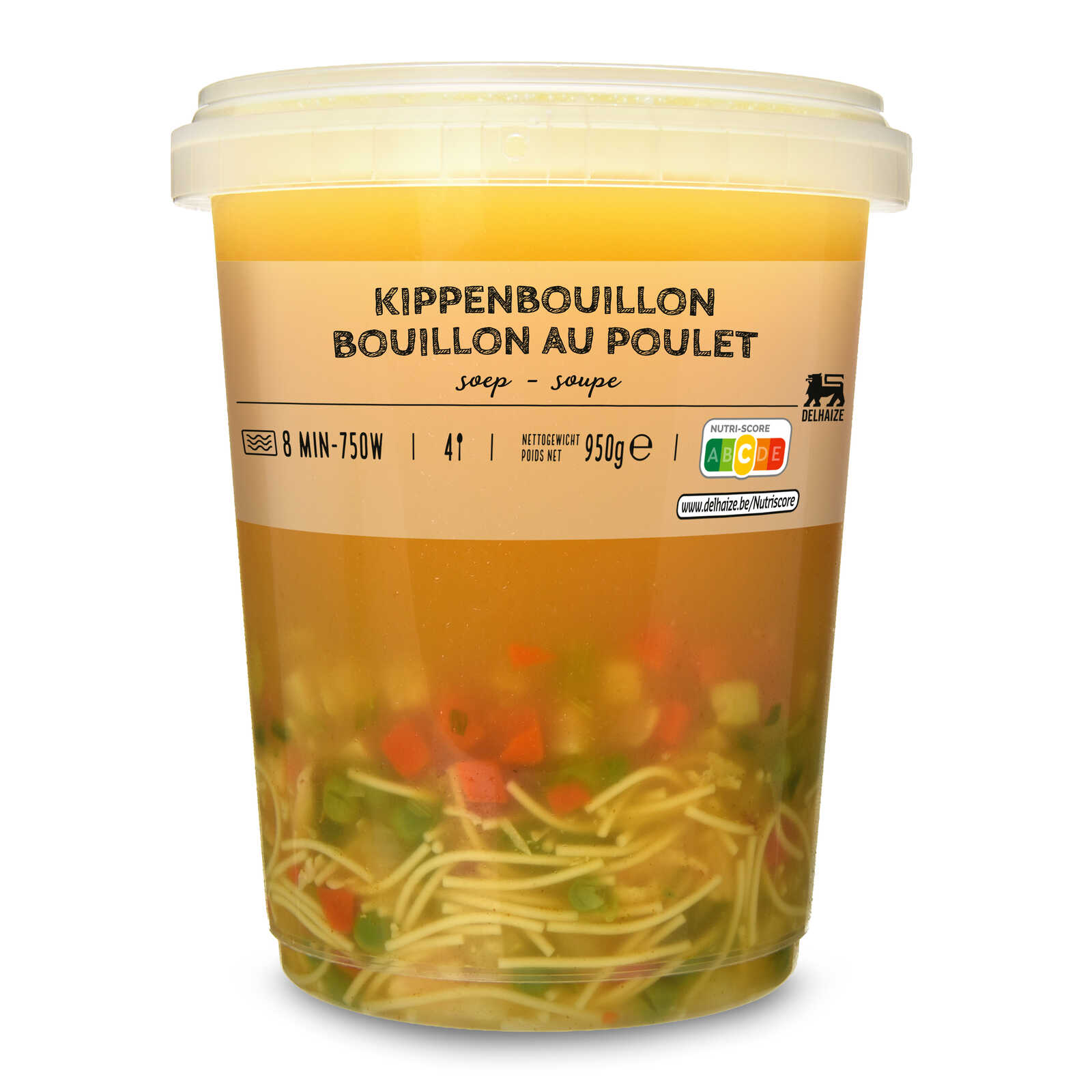 Delhaize Soep | Bouillon | Kip | Groenten