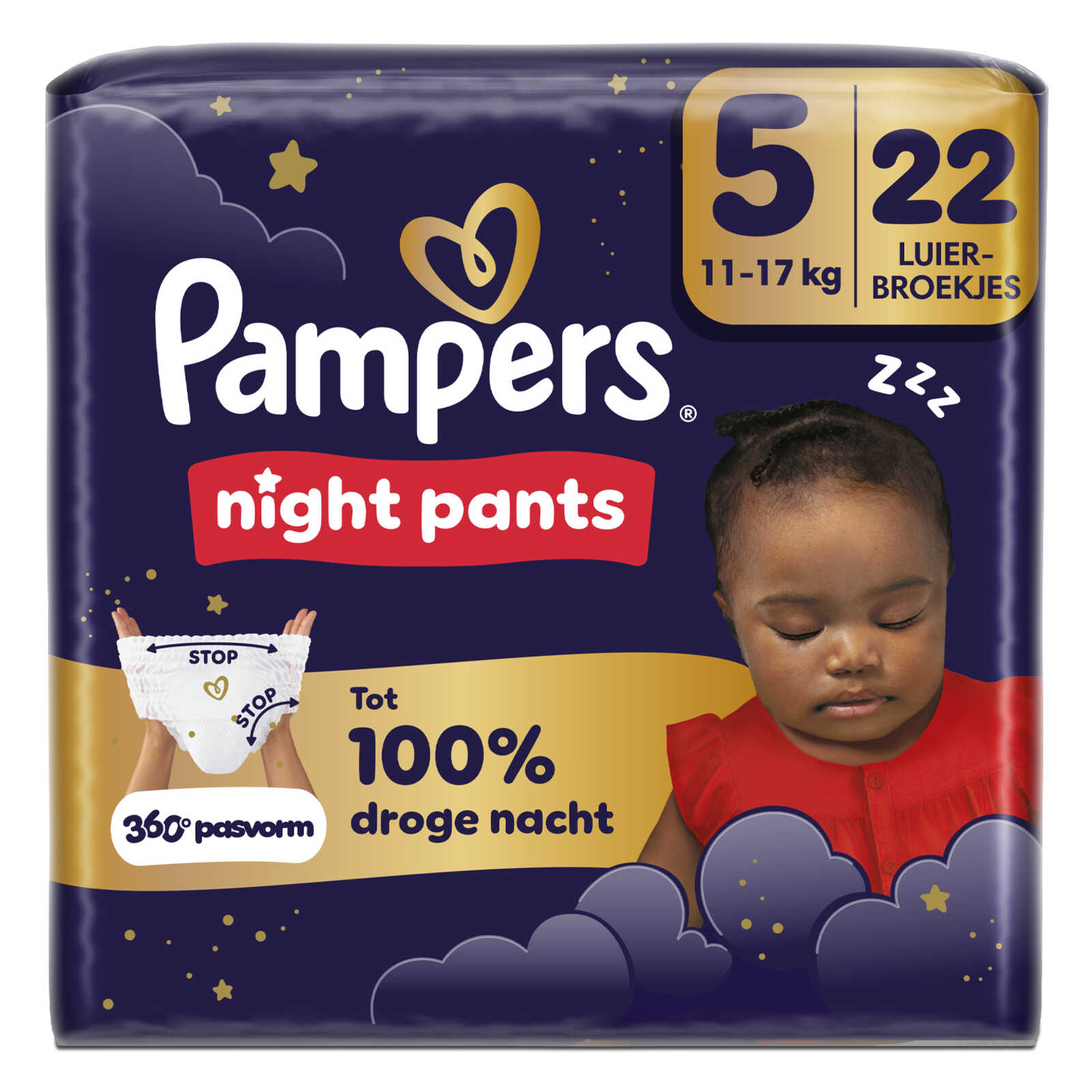 Pampers Luierbroekjes | Nacht | Maat 5