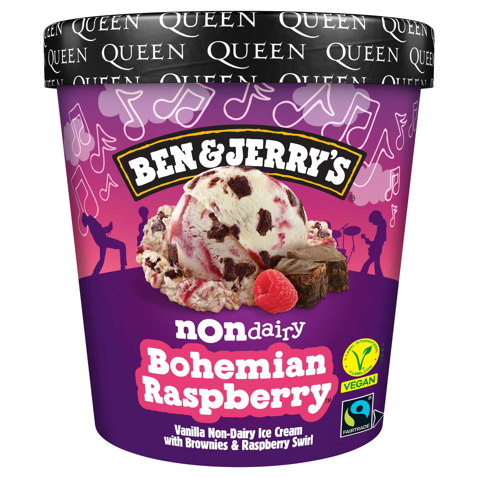 Ben & Jerry's Non dairy | Bohemian | Framboos