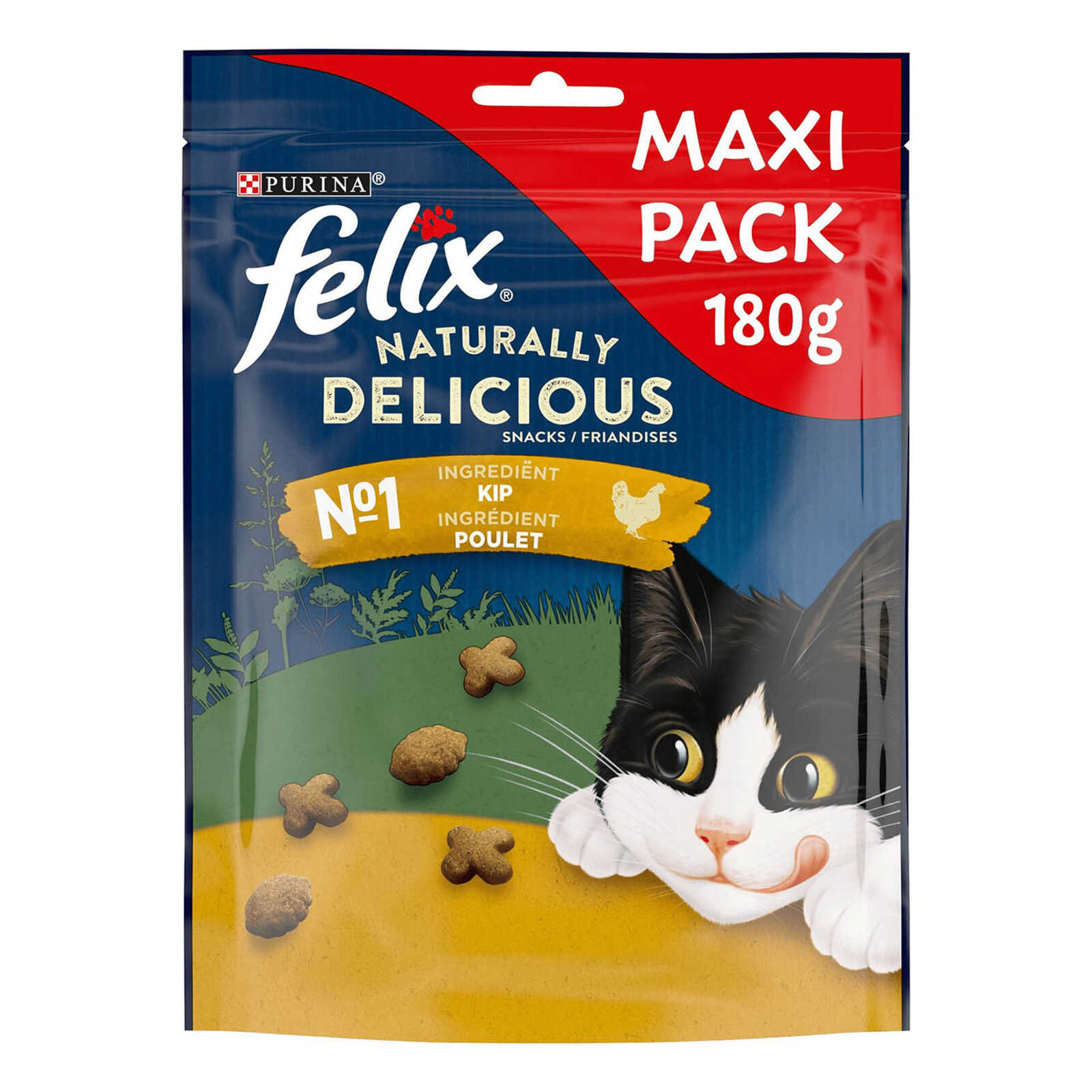 Felix Naturally Delicious | Kattensnacks | Adult | Snacks | Kip
