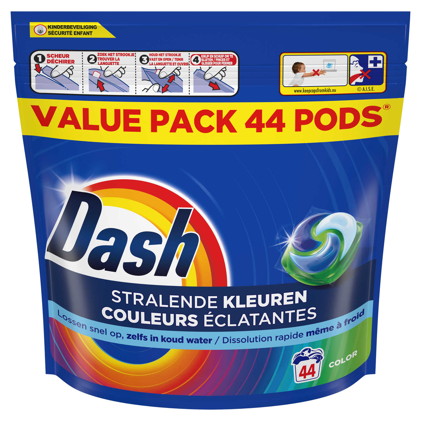 Dash Pods | Stralende kleuren