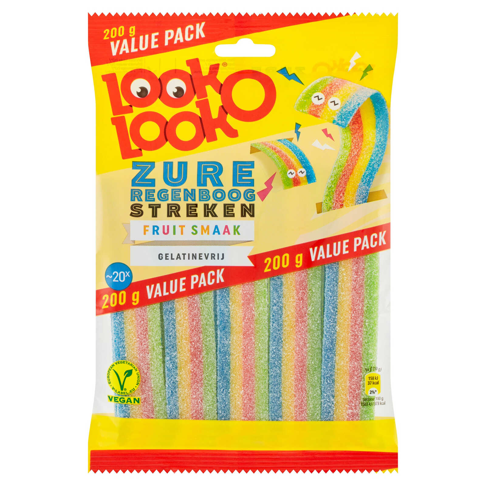 Look O Look Snoep | Mat | Regenboog 200g