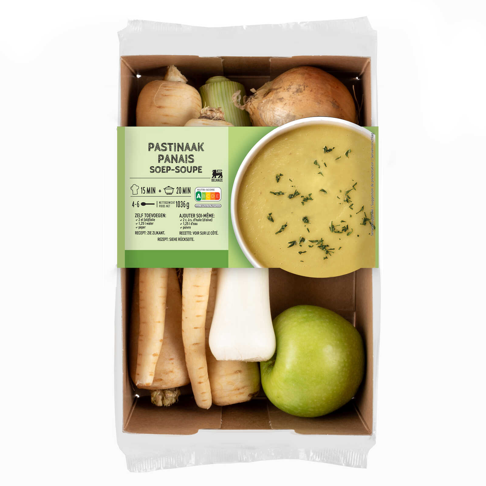 Delhaize Maaltijdbox | Pastinaaksoep