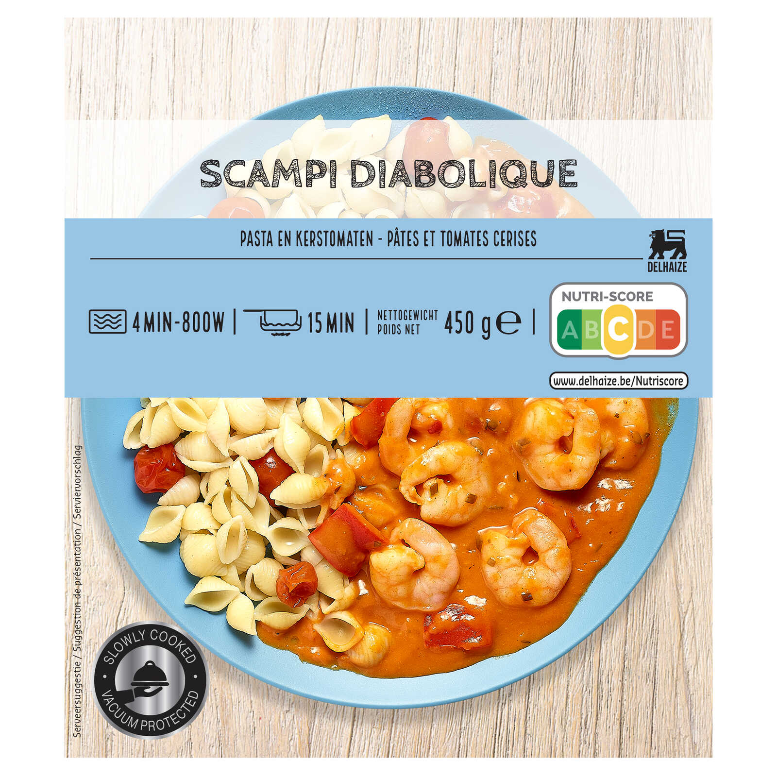Delhaize Scampis | Diabolique | Pasta