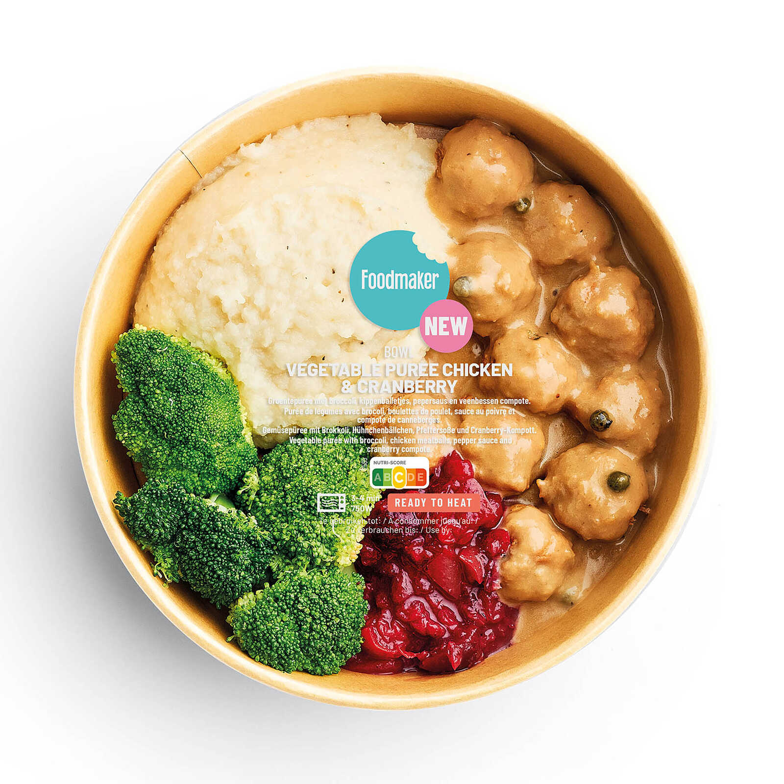 Foodmaker Puree | Chicken | Cranberry