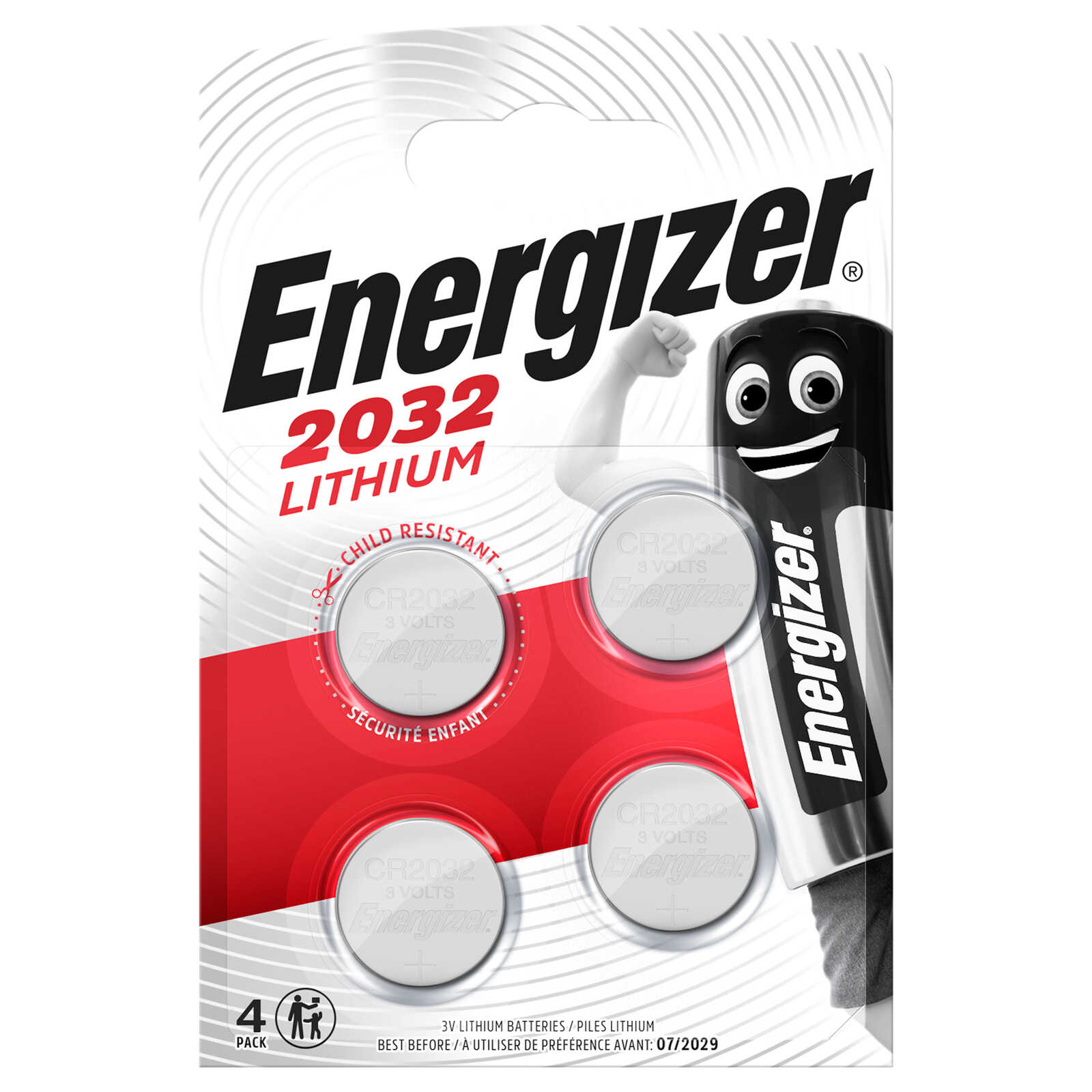 Energizer Lithium CR2032 - BP4
