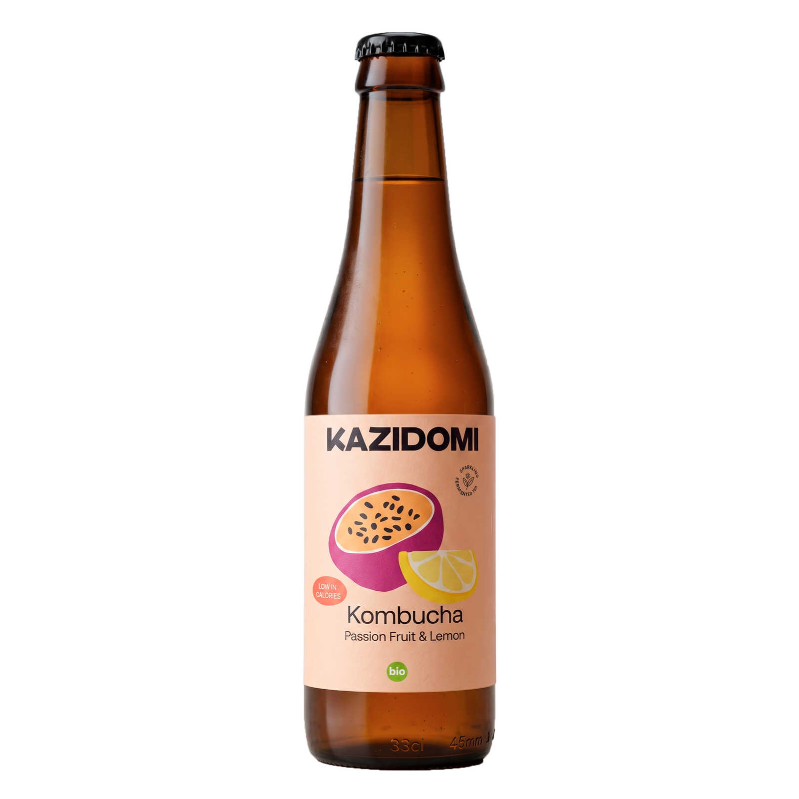 Kazidomi Kombucha | Fruitpassie & Citroen | Bio