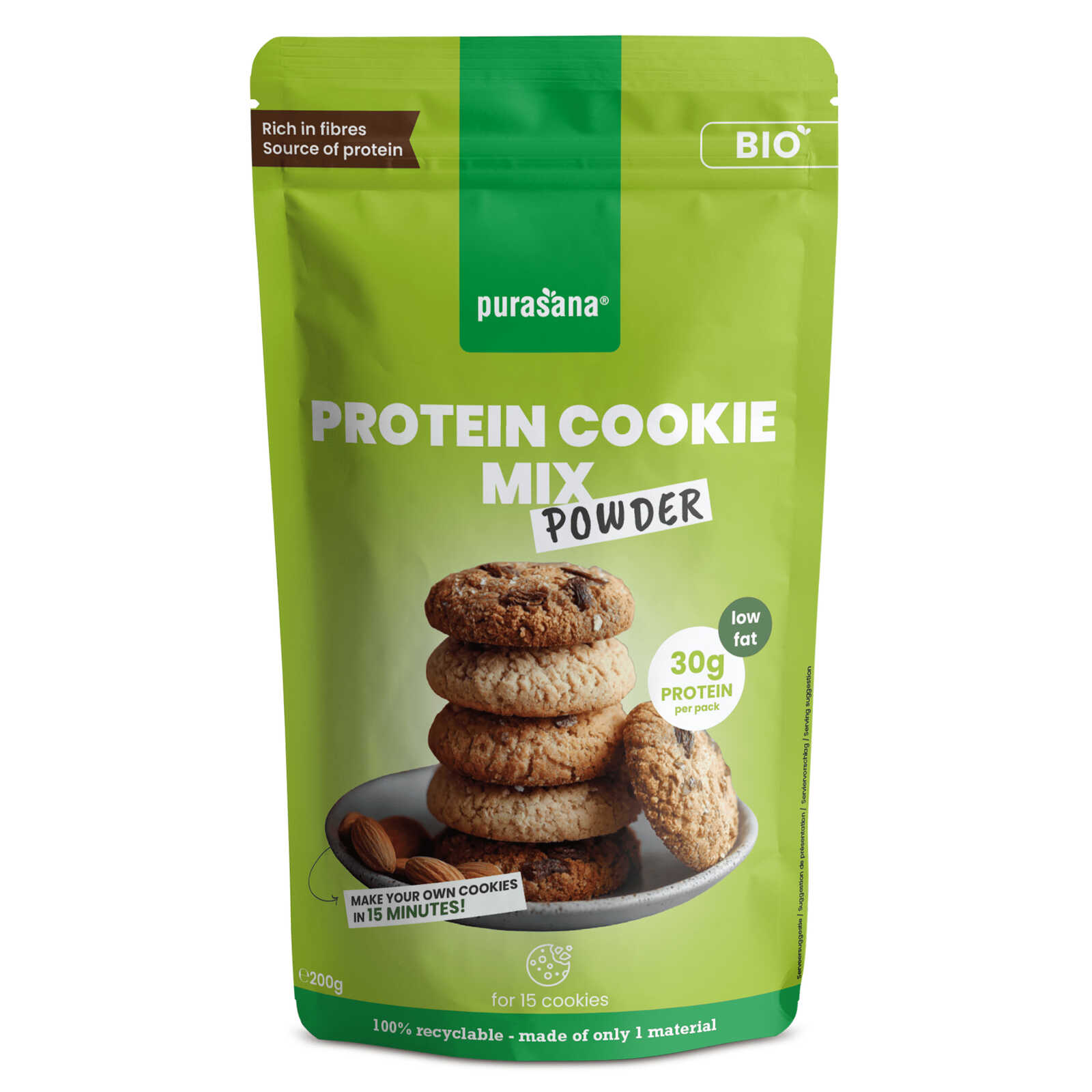 Purasana Mix | Proteine Cookies | Bio