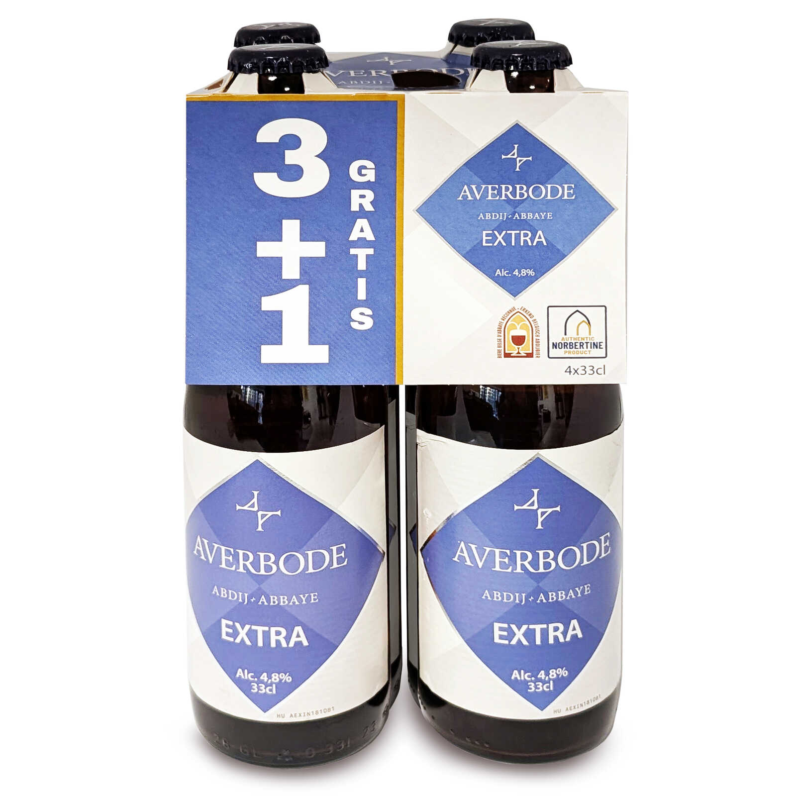 Averbode Bier | 4,8% alc | 3+1