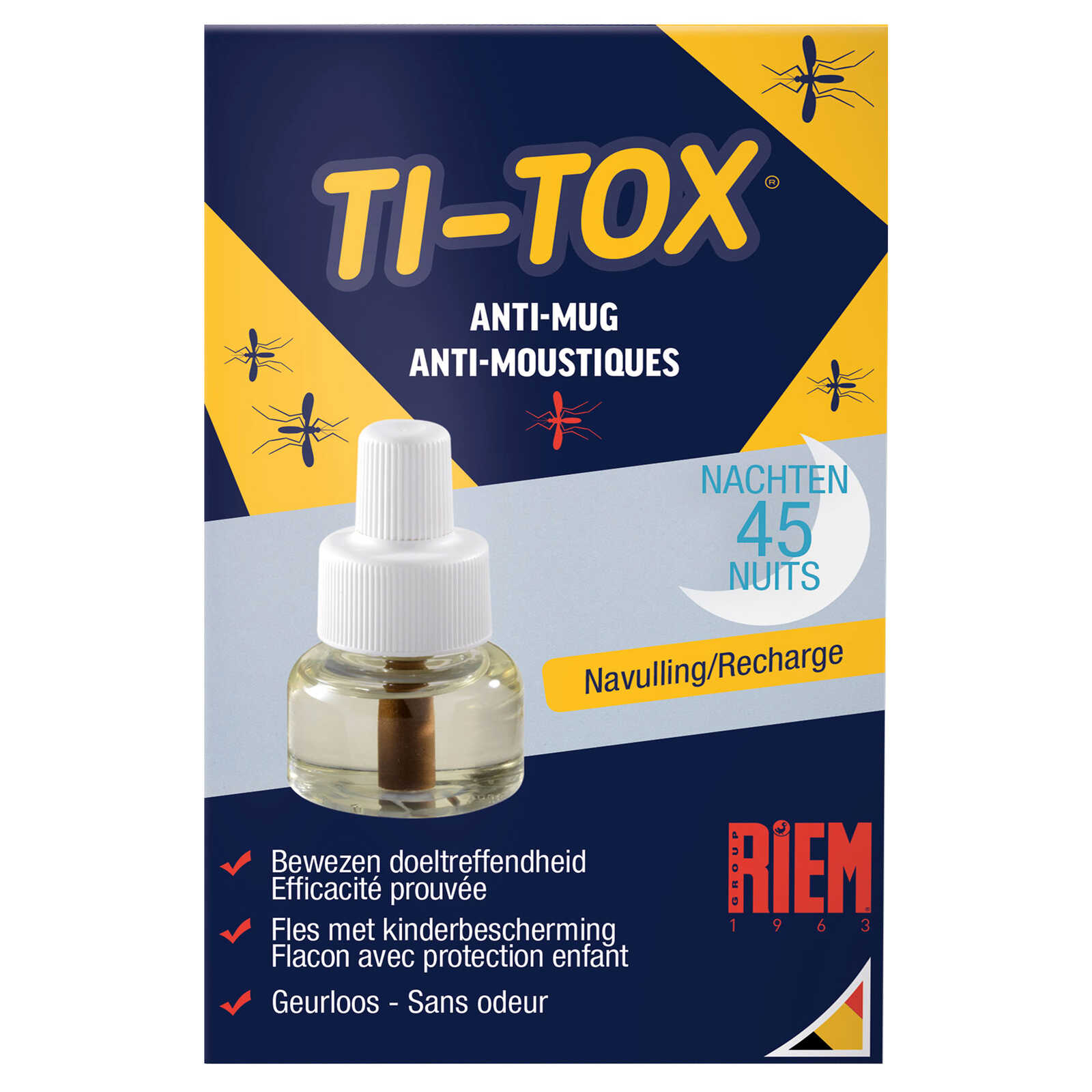 Ti-Tox Anti-muggenvloeistof | Navulling