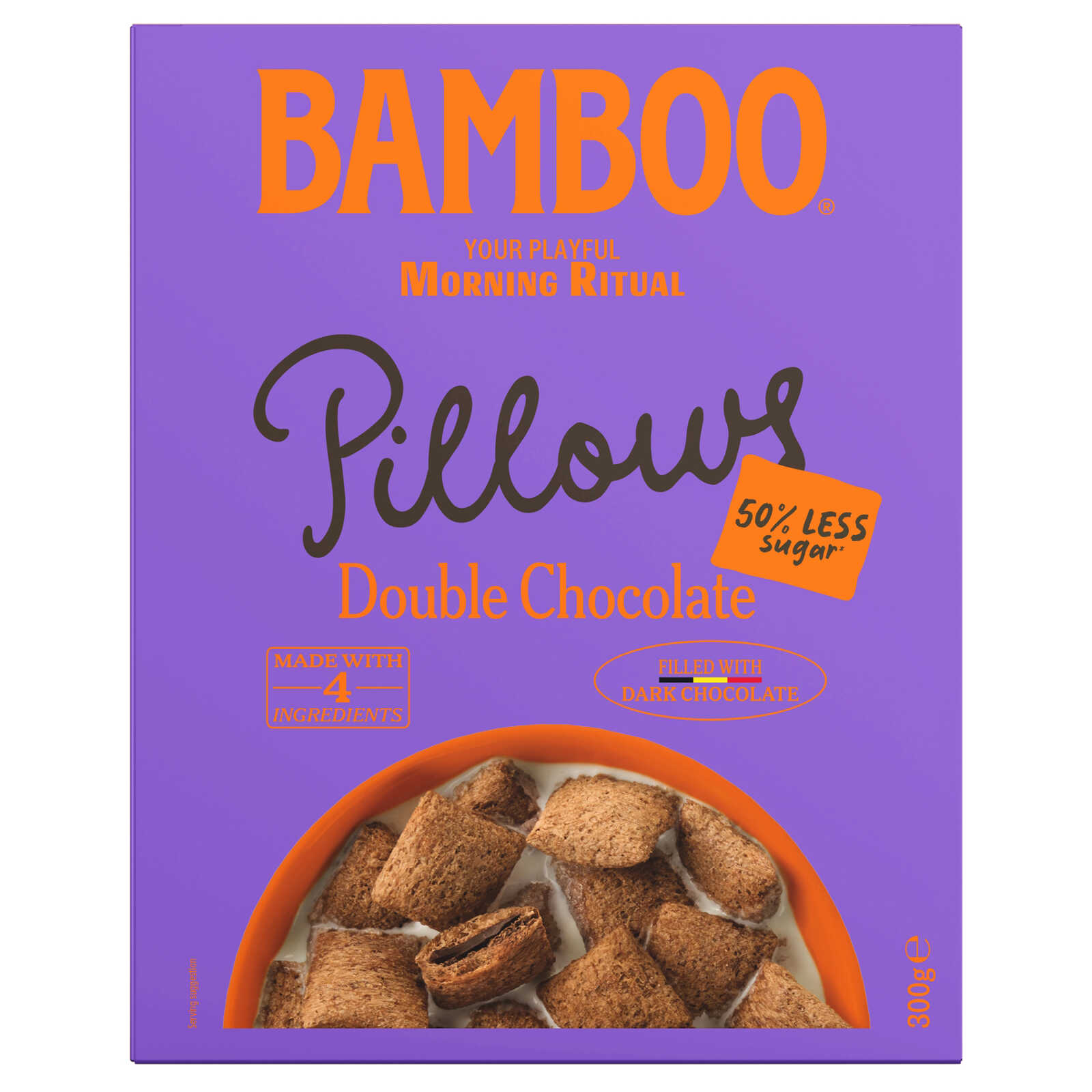 Bamboo Goodness Ontbijtgranen | Gevuld | Dubbele chocolade