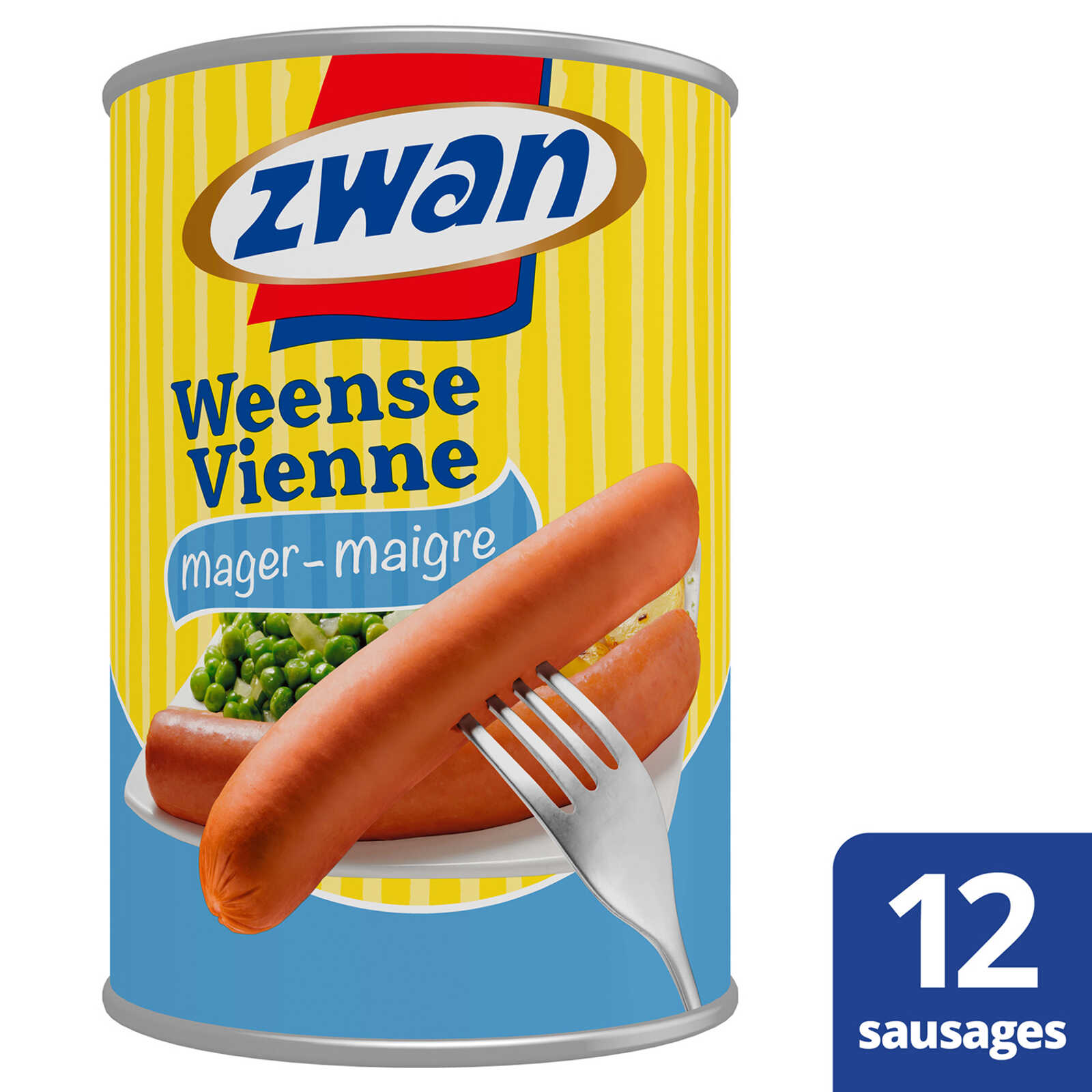 Zwan Worst | Weense Mager | 400 g
