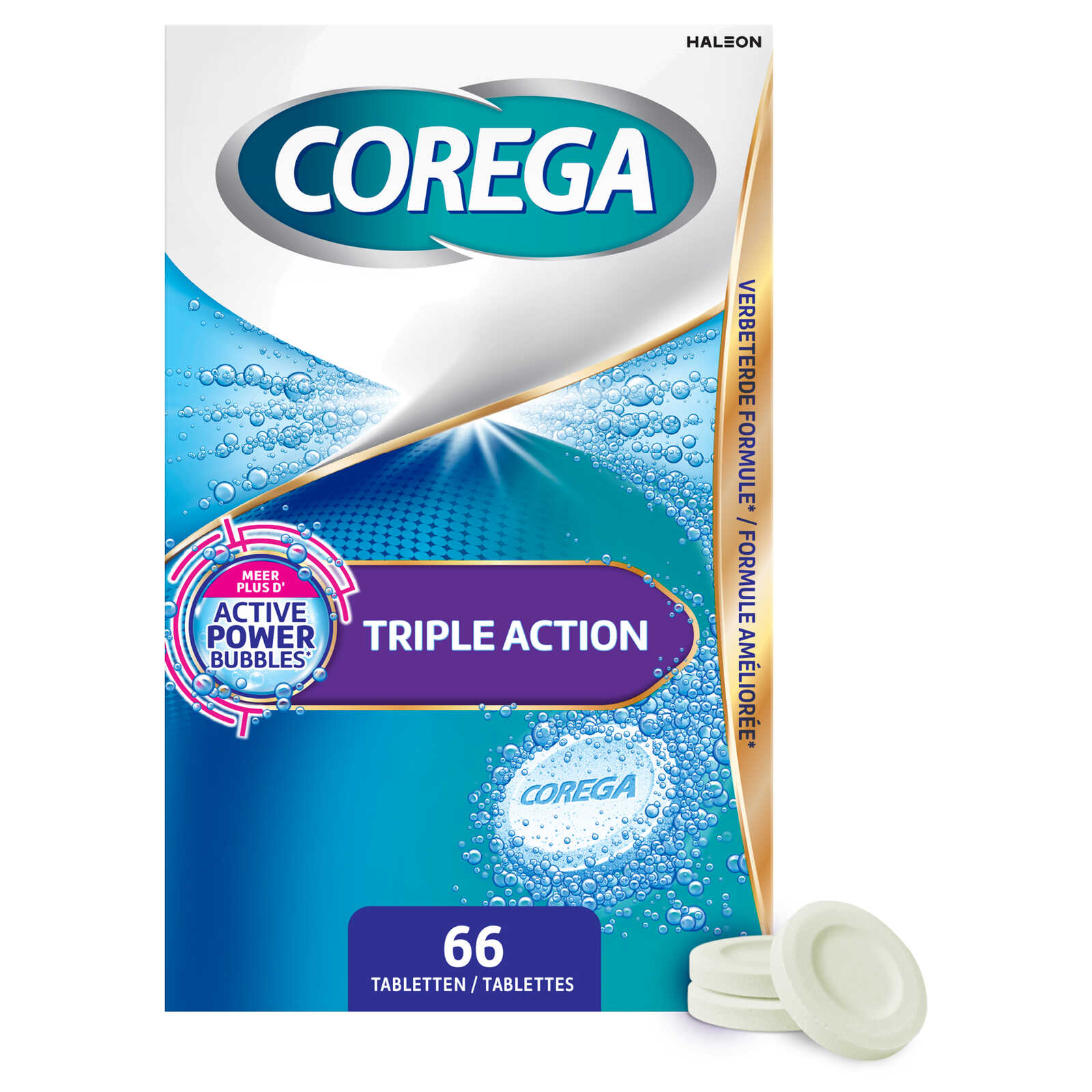 Corega Gebitsreiniger | Triple Action