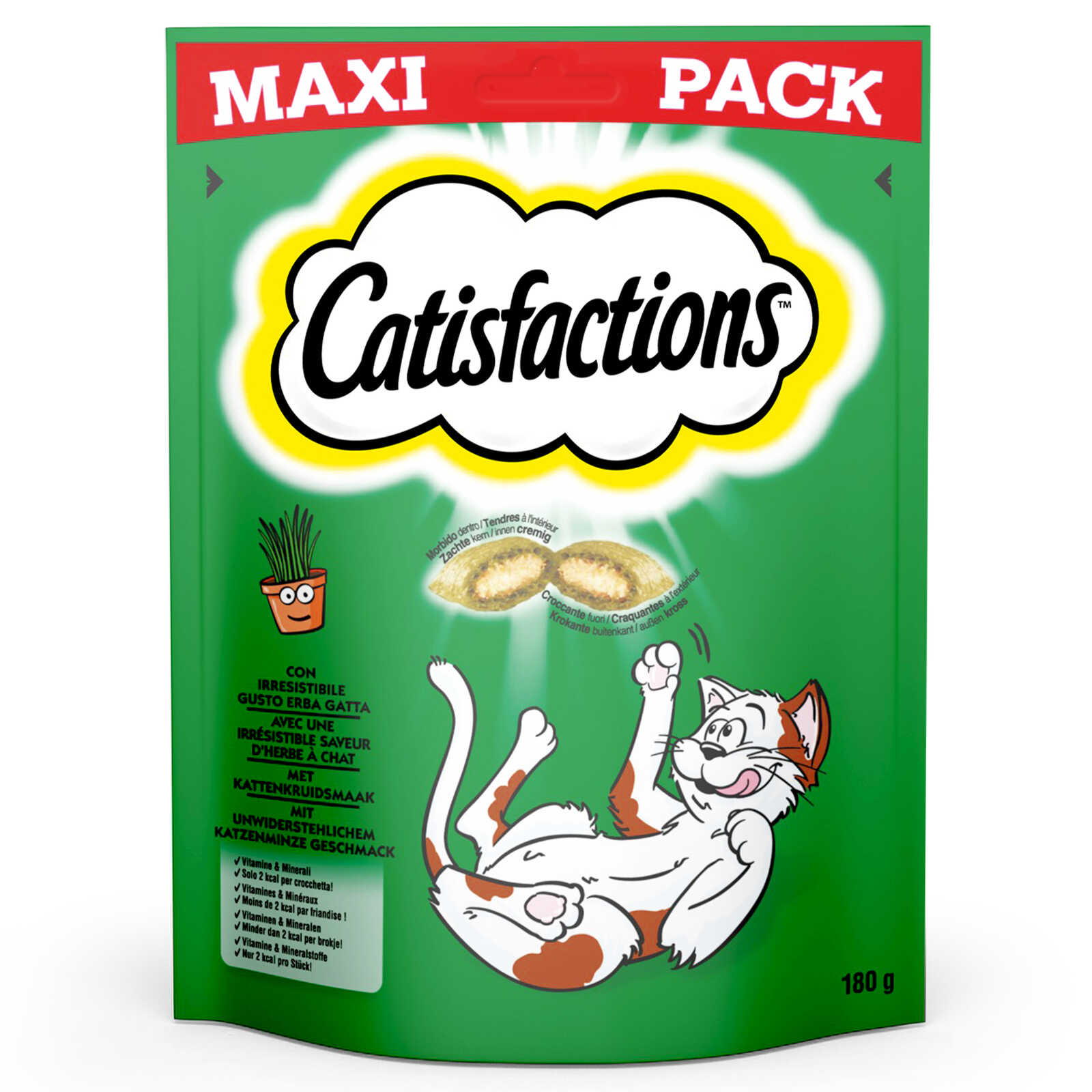 Catisfactions Kat Snack | Kattenkruid | 180g