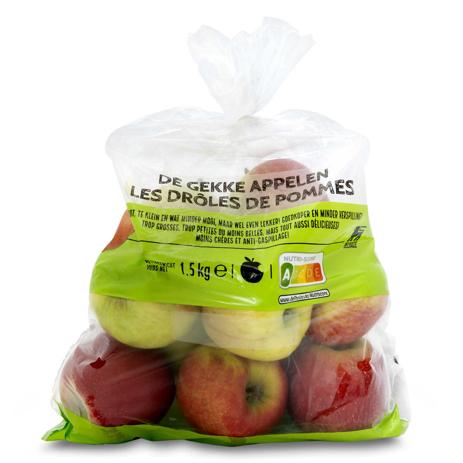 Delhaize Gekke appelen | Verpakt