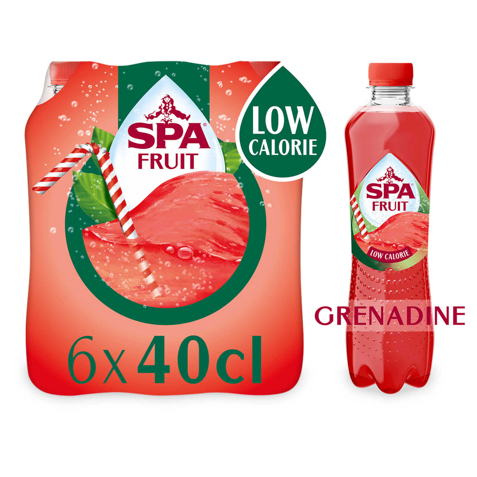 Spa Fruitlimonade | Bruisend | Grenadine