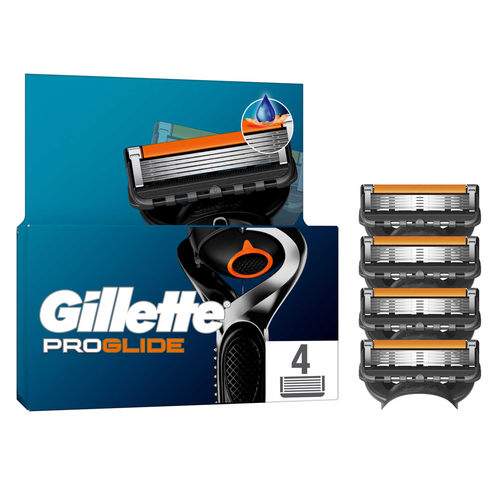 Gillette Proglide | Manueel | Mesjes | 4p