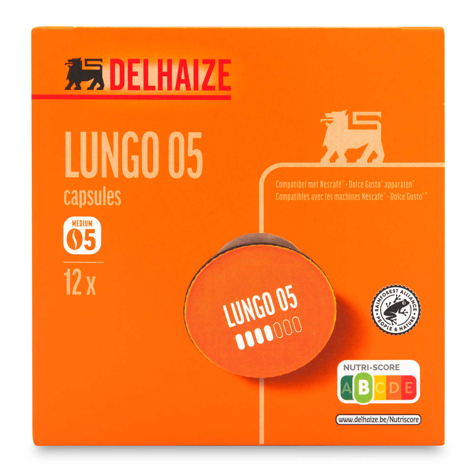 Delhaize Café | Lungo 05 | Dolce Gusto capsules
