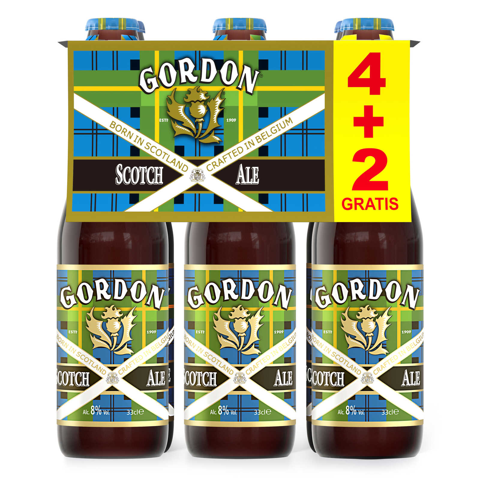Gordon Scotch ale | 8% | 4+2
