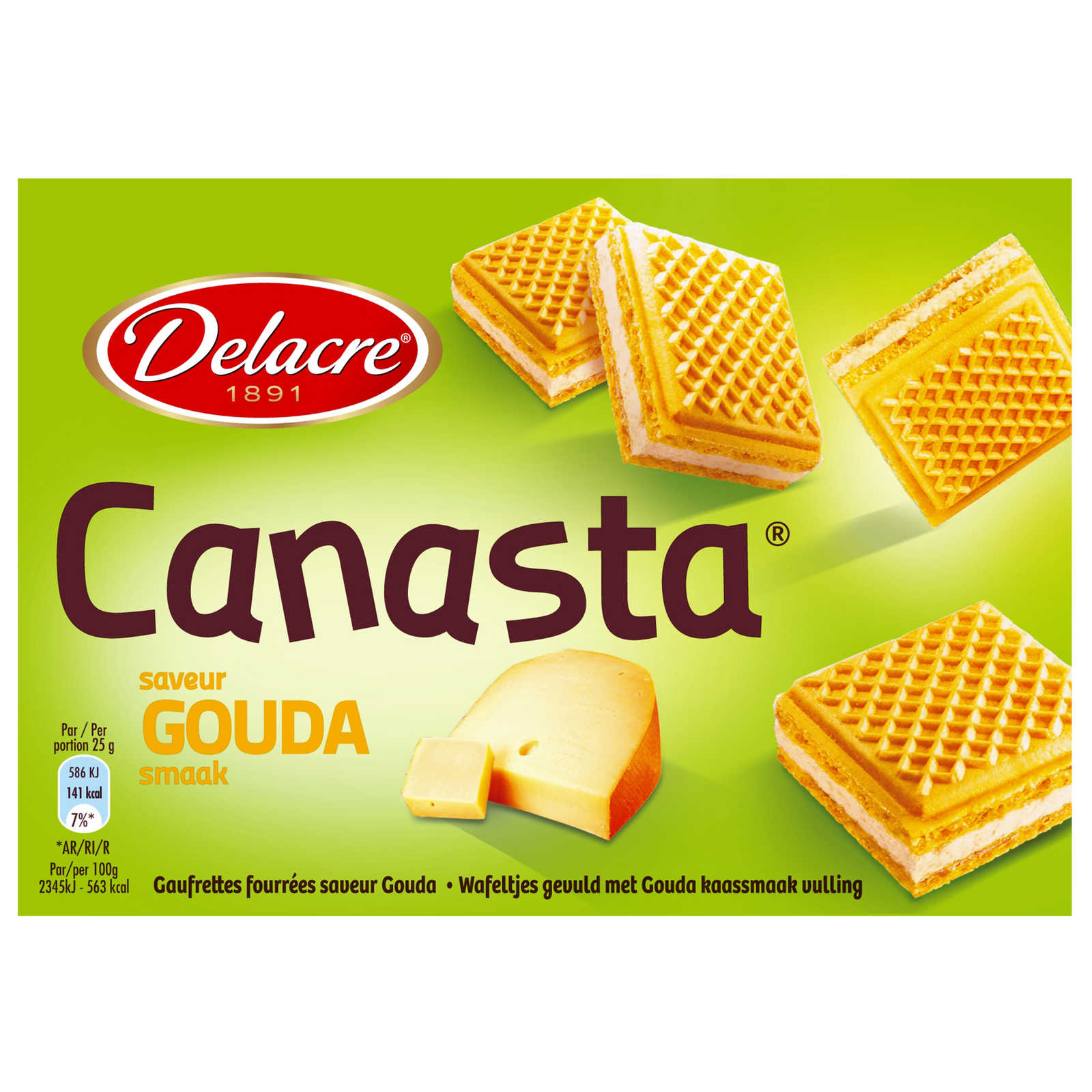 Delacre Wafeltjes | Gevuld | Gouda