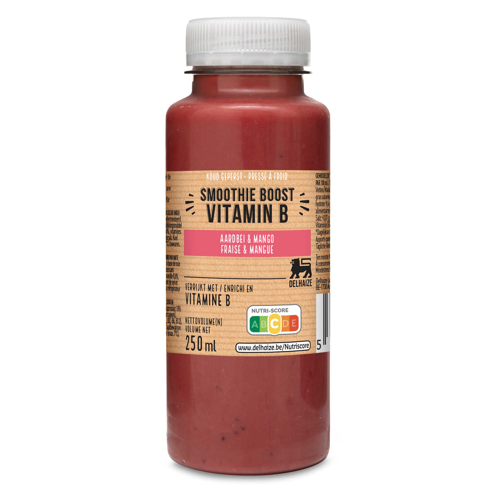 Delhaize Smoothie | Vitamine B | Aardbei | Mango