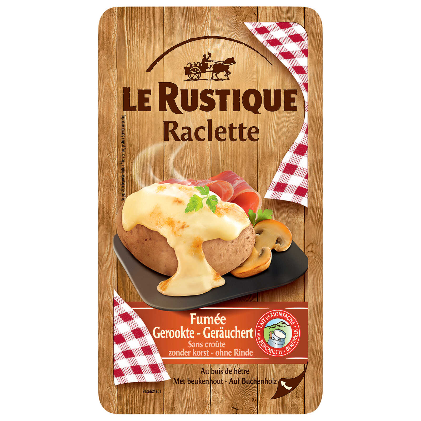 Le Rustique Raclette Gerookt