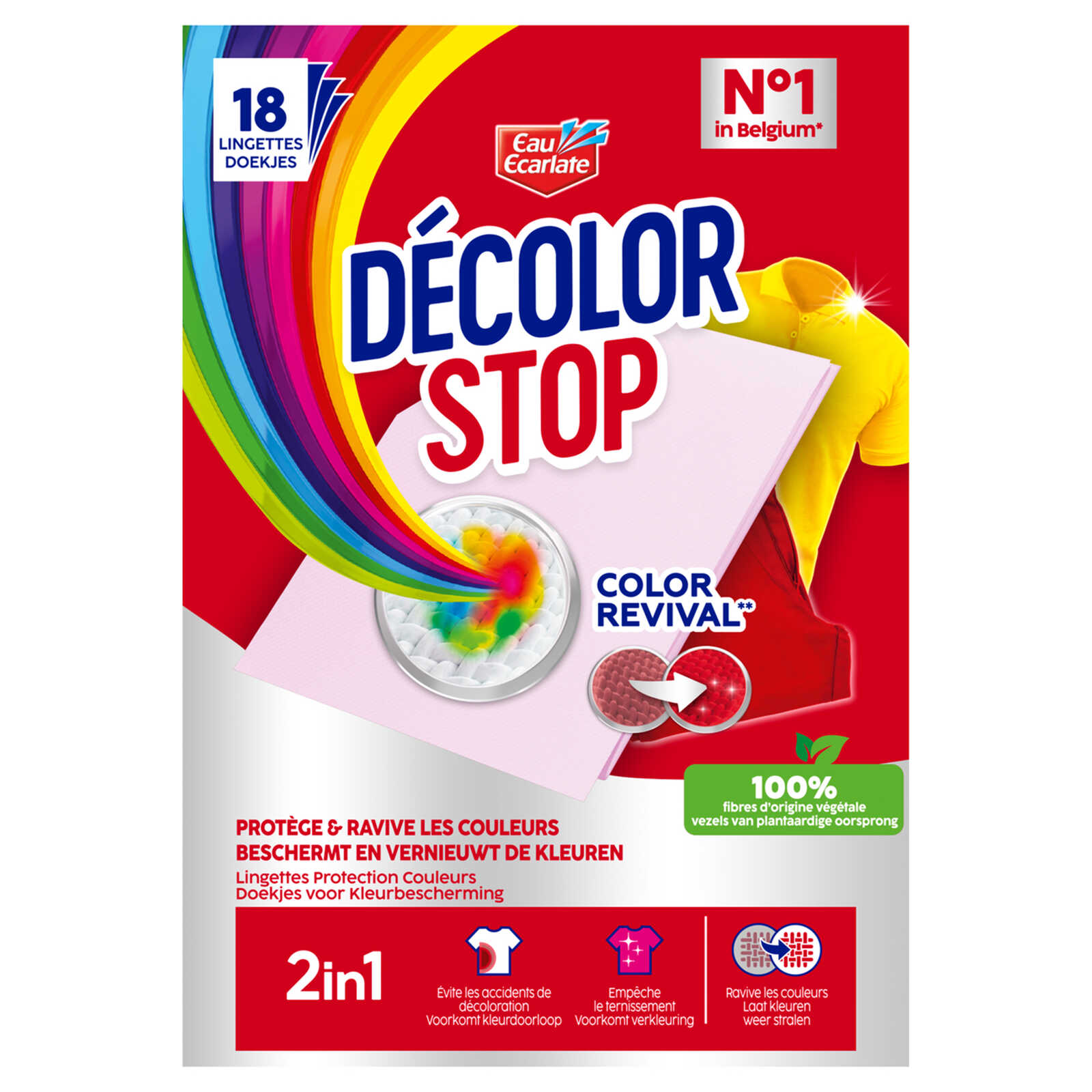 Eau Ecarlate Decolor Stop doekjes | Revive Colors