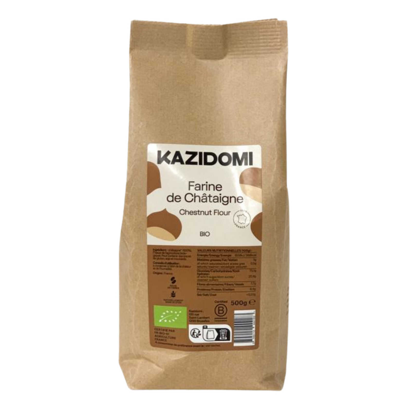 Kazidomi Meel | Kastanje | Bio