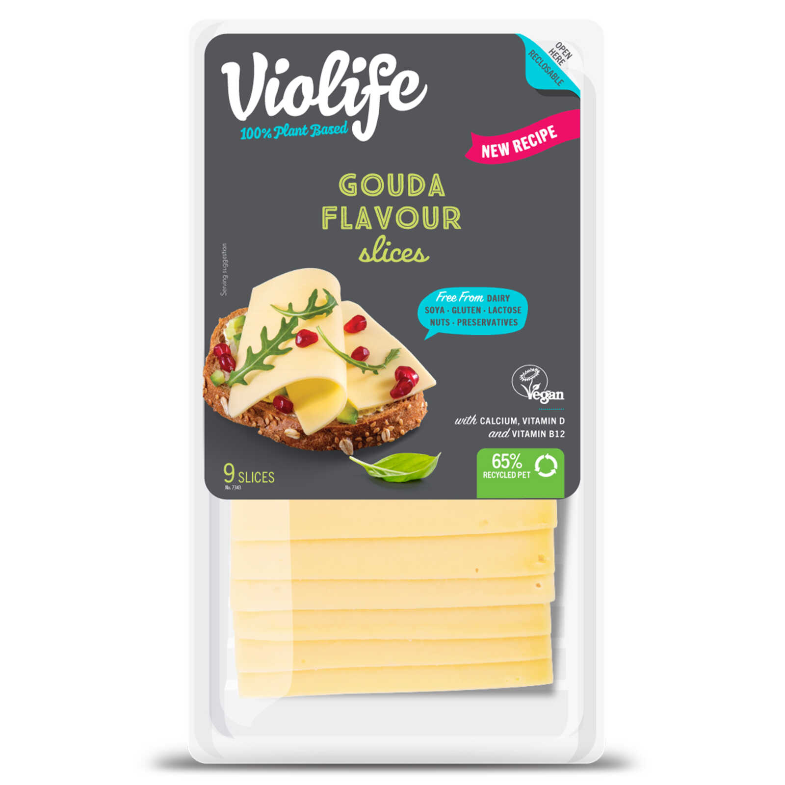 Violife Goudasmaak | Sneden