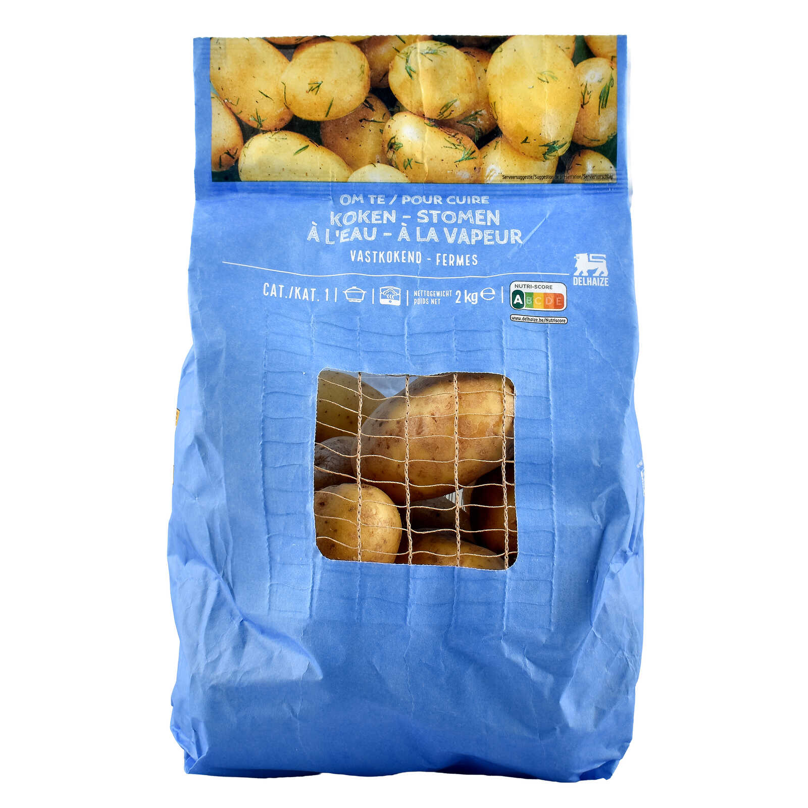 Delhaize Verpakte | kookvaste aardappelen.