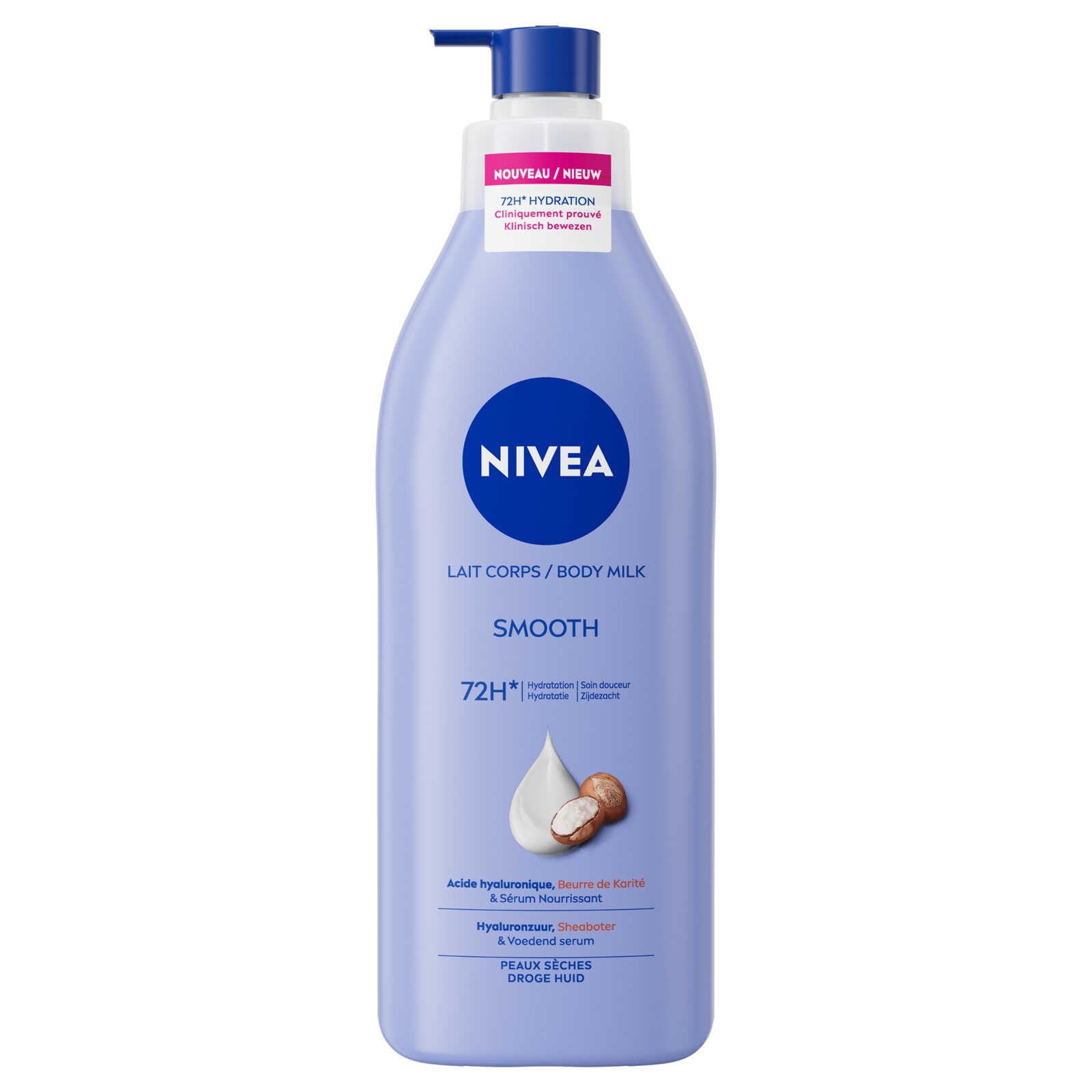 Nivea Bodymelk | Voedend zijdezacht | Pomp