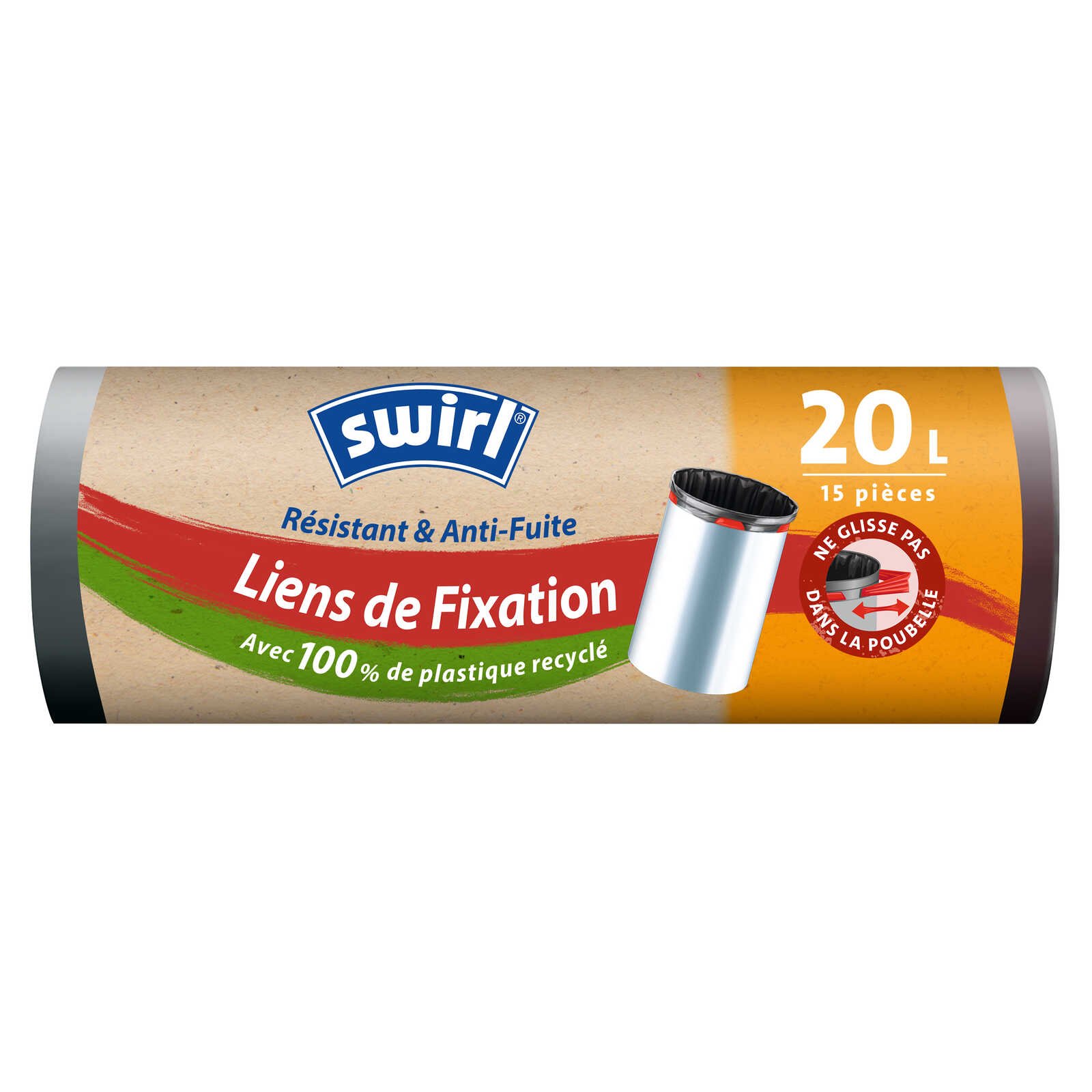 Swirl Pedaalemmerzak | Fixeerband | 15st | 20L