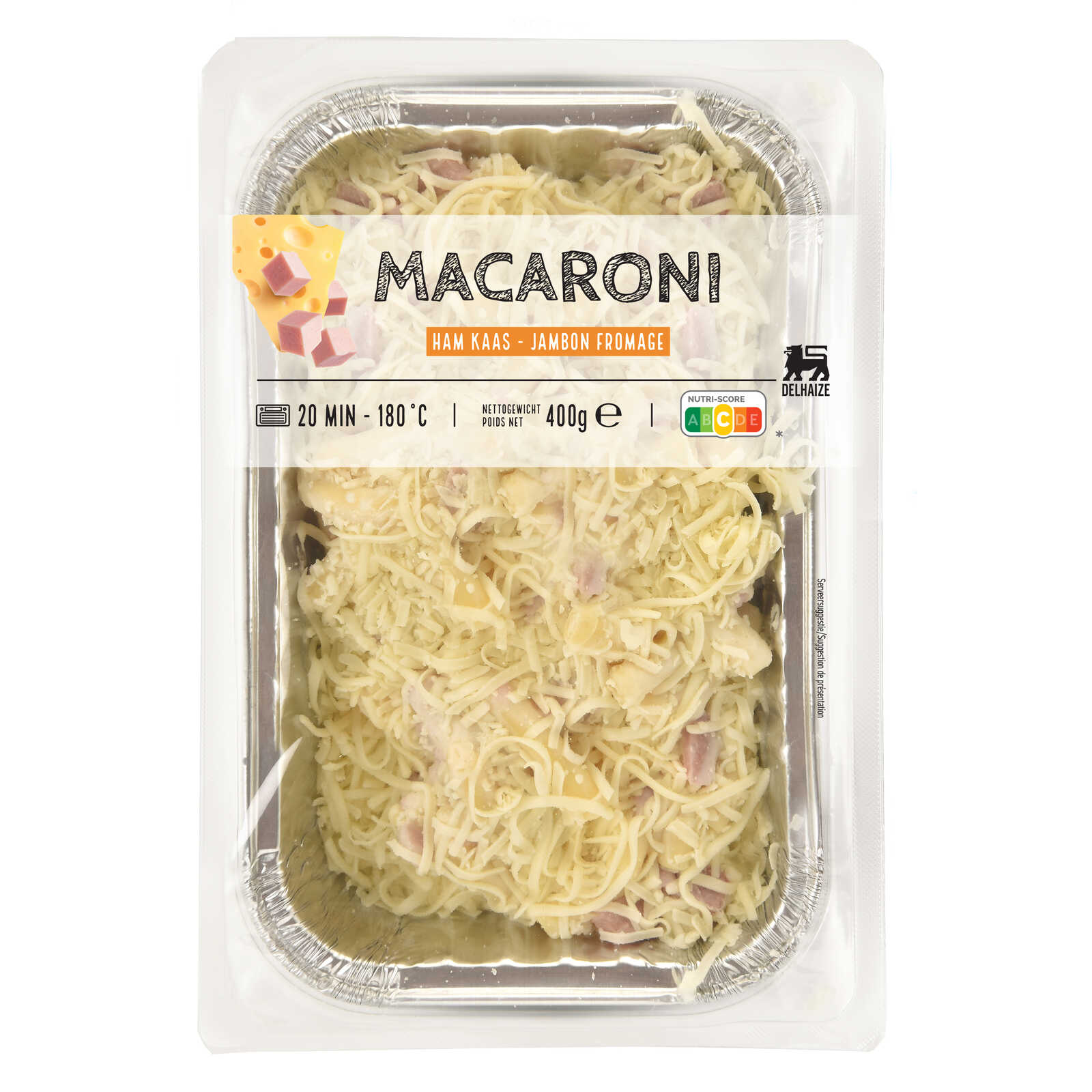 Delhaize Macaroni | Ham | 3 kazen