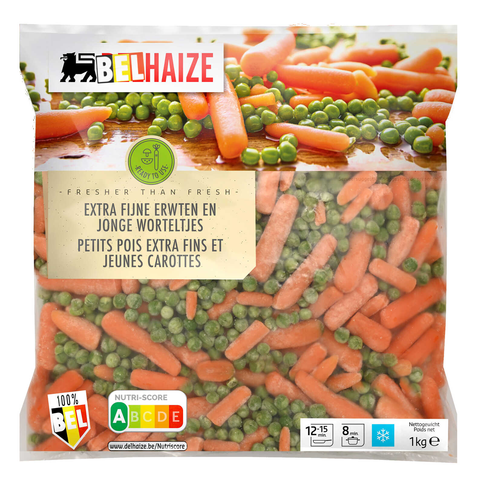 Delhaize Erwten | Jonge Wortelen