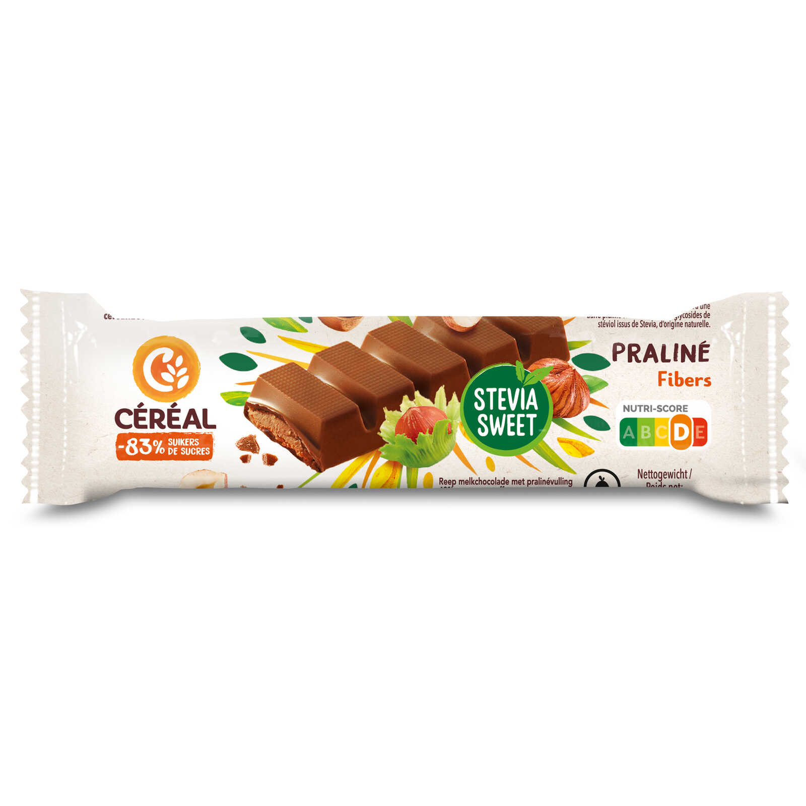 Céréal Chocolade | Praliné | Stevia