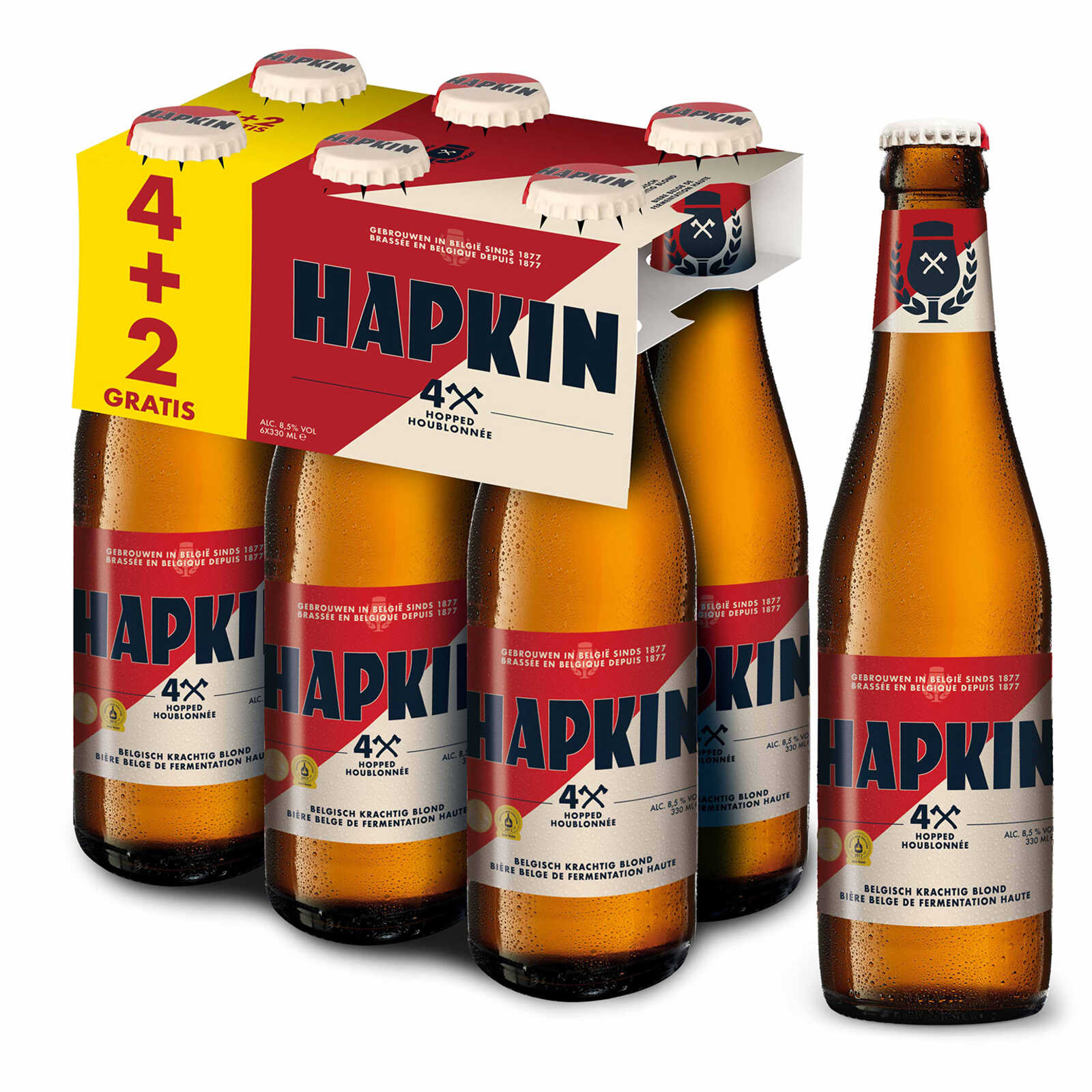 Hapkin Hapkin | Sterk blond bier | 8.5% | Fles