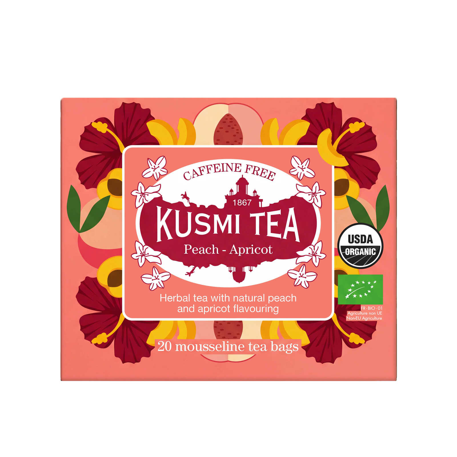 Kusmi Tea Infusie | Perzik & Abrikoos | Bio