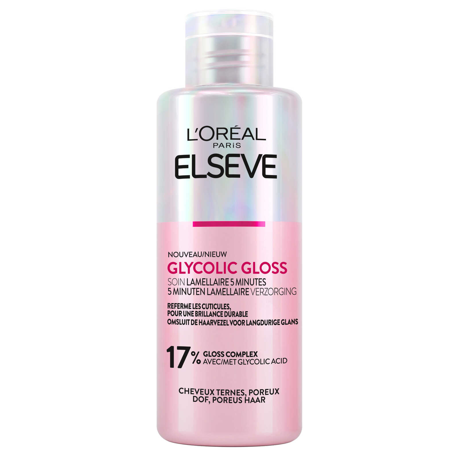 Elsève Glycolic Gloss | 5 Minuten | Lamellaire Verzorging | 200ml