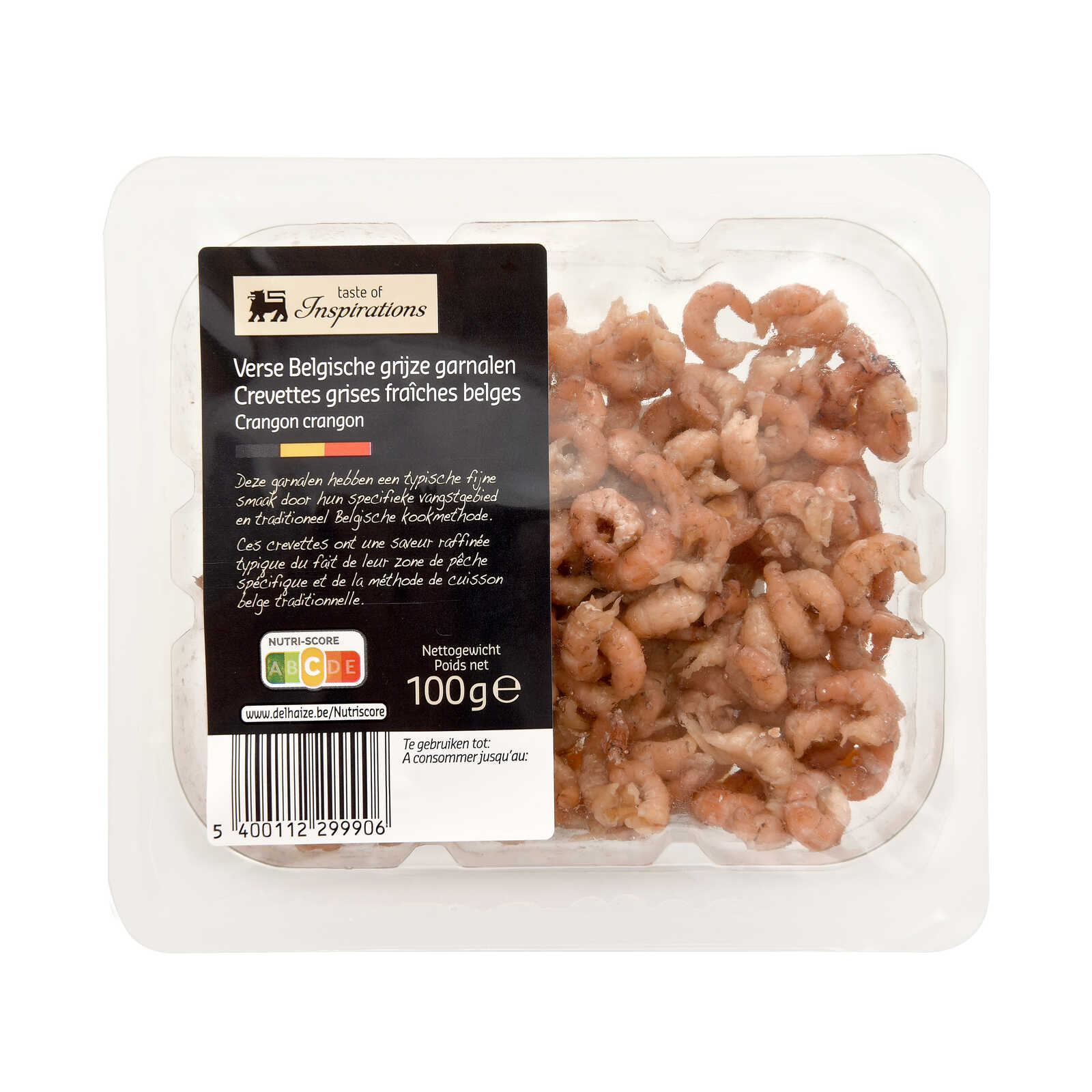 Taste of Inspirations Grijze garnalen | Belgisch | Vers