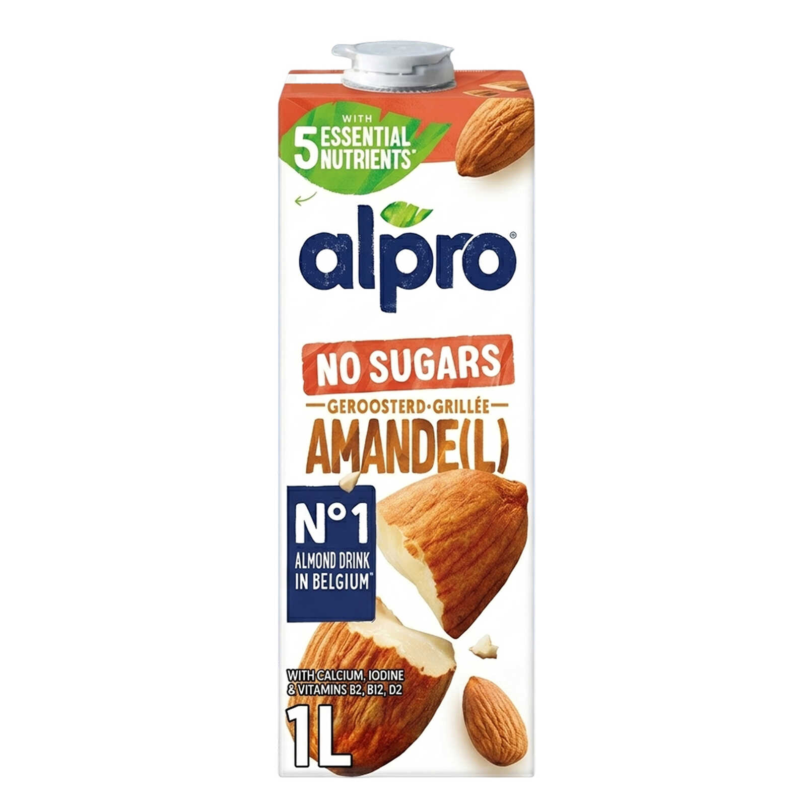 Alpro Amandel | Geroosterd | Zonder Suikers
