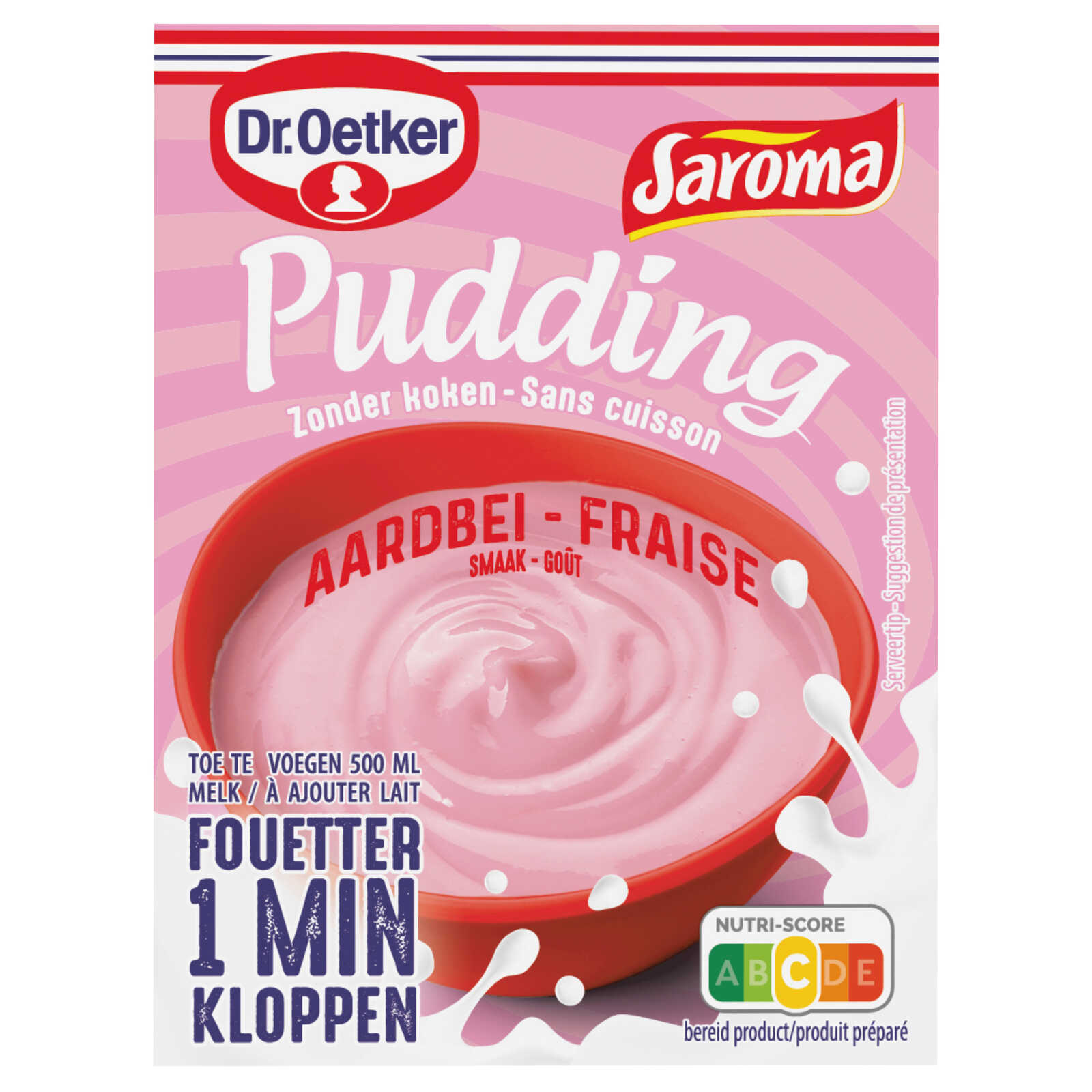 Dr. oetker Pudding | Aarbeien | Zonder koken