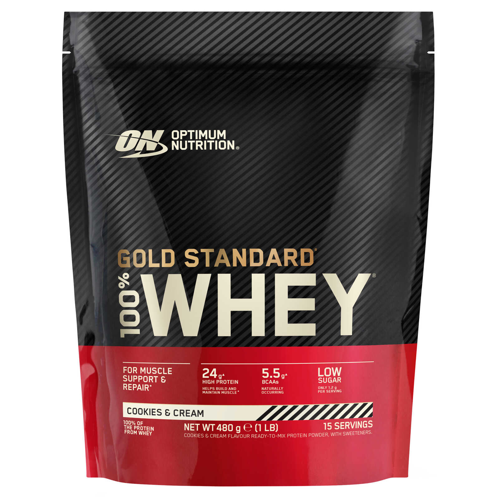 Optimum Nutrition Proteinen | Whey | Cookie & Cream