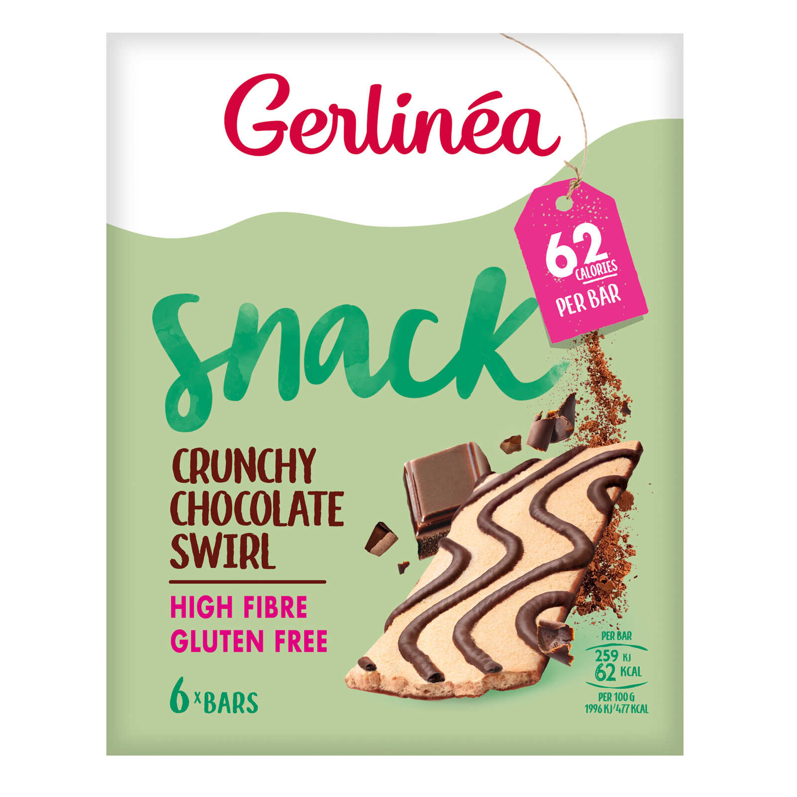 Gerlinéa Crunchy Snack | Melkchocolade