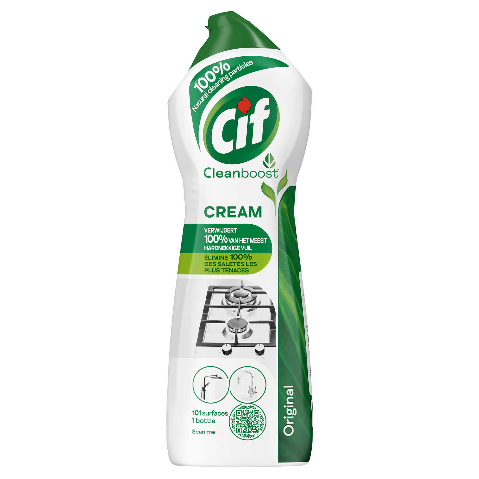 Cif Schuurcrème | Allesreiniger | bBologisch Afbreekbaar | 750ml