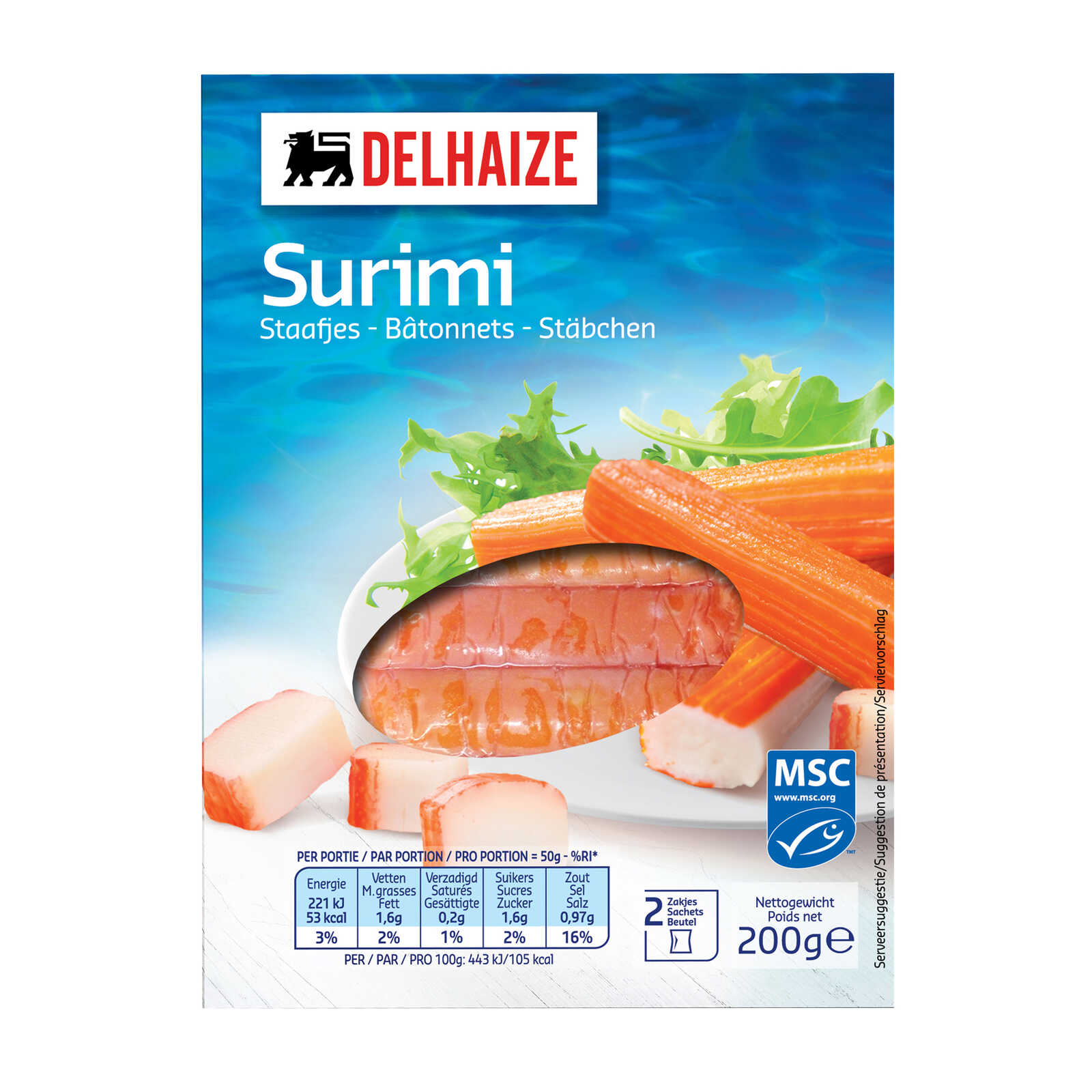 Delhaize Surimi | Staafjes