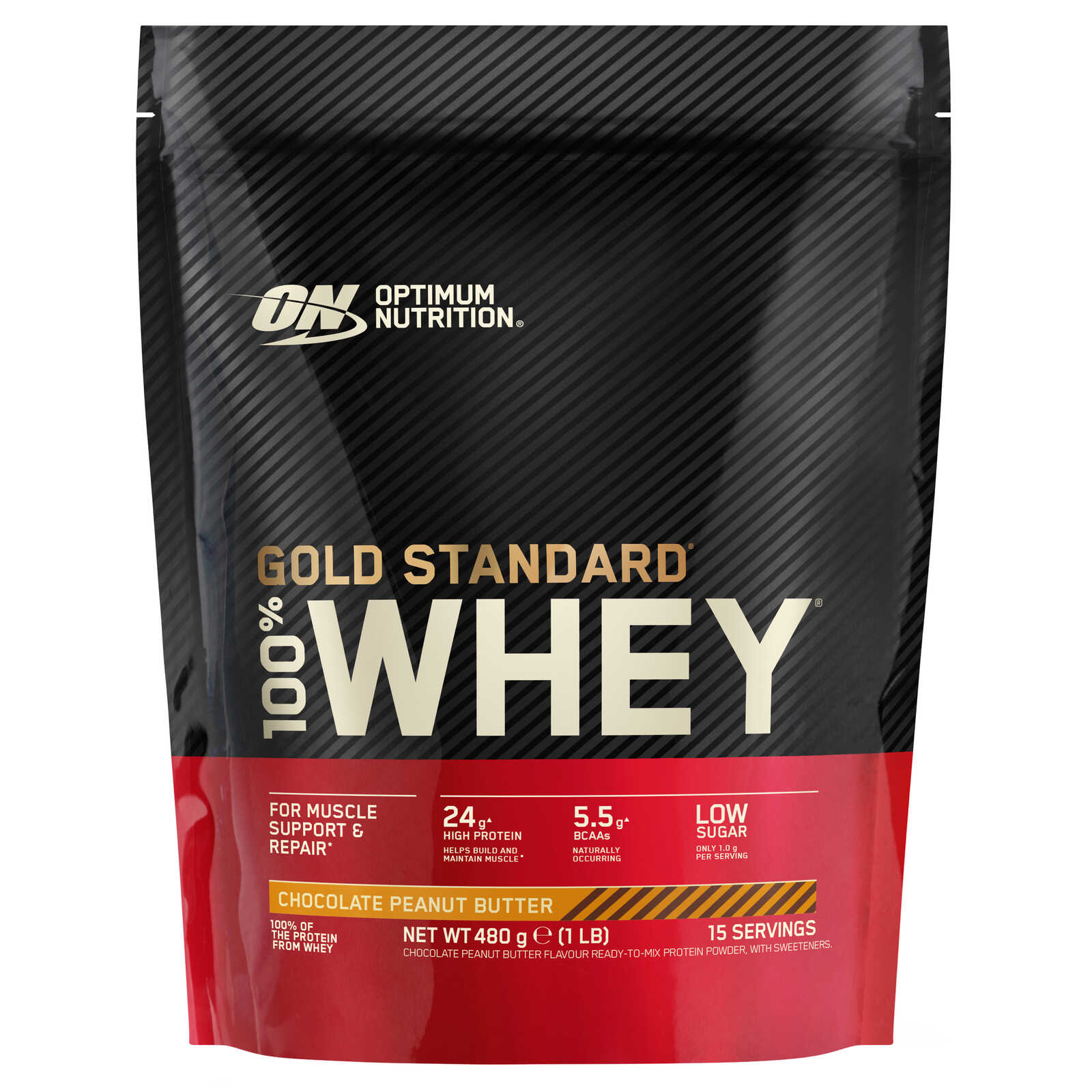 Optimum Nutrition Proteinen | Whey | Pindakaas