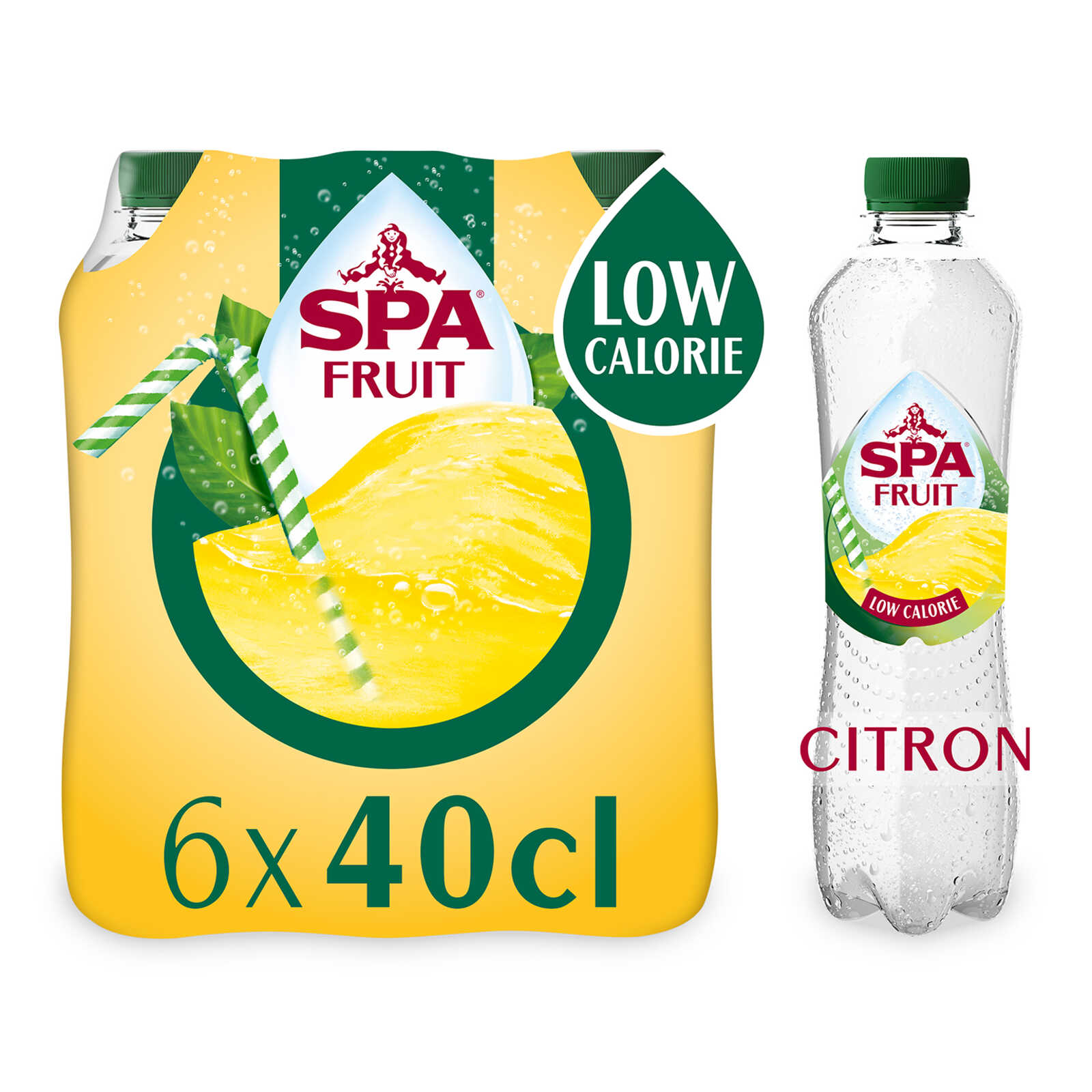 Spa Fruitlimonade | Bruisend | Citroen