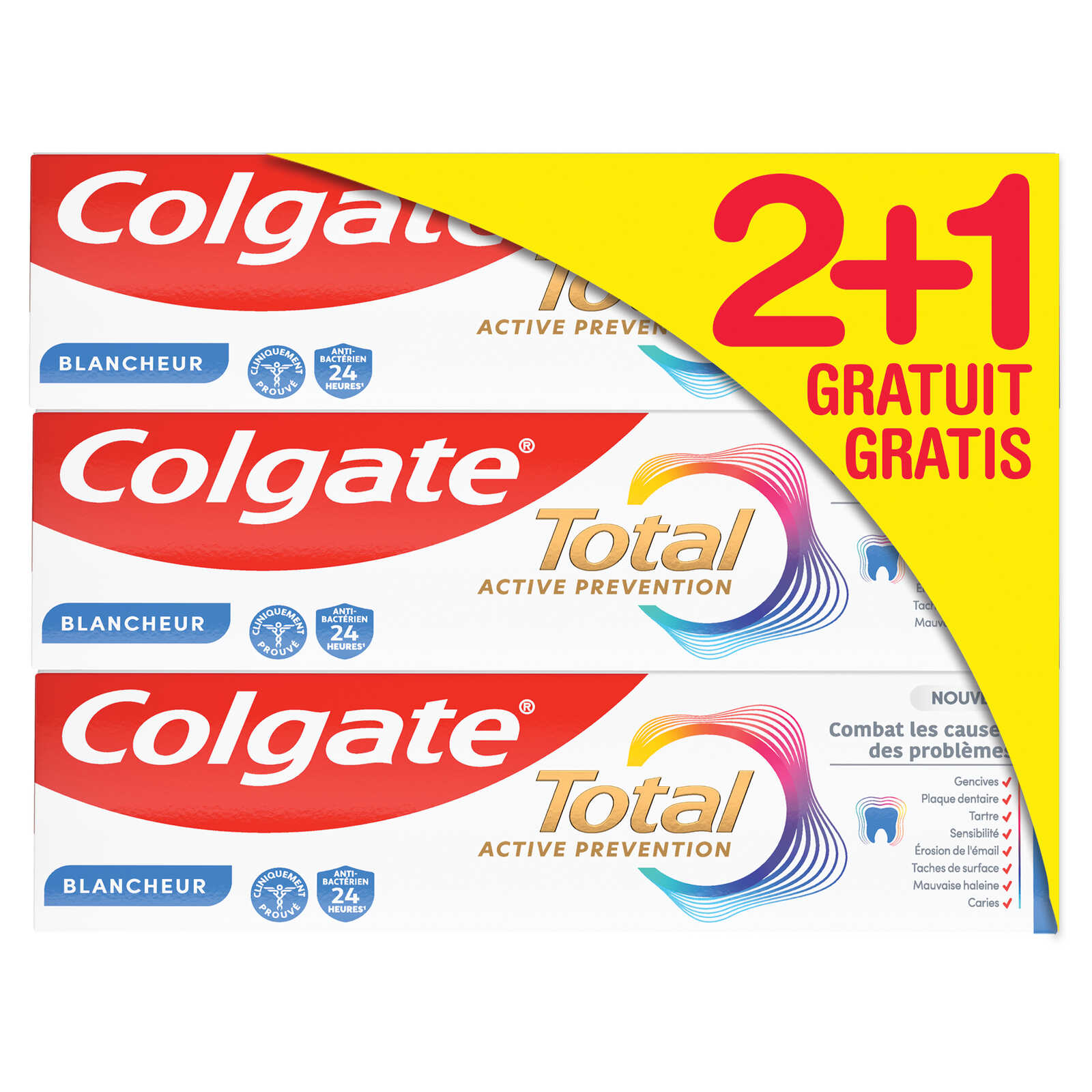 Colgate Tandpasta | Total | White | 2+1